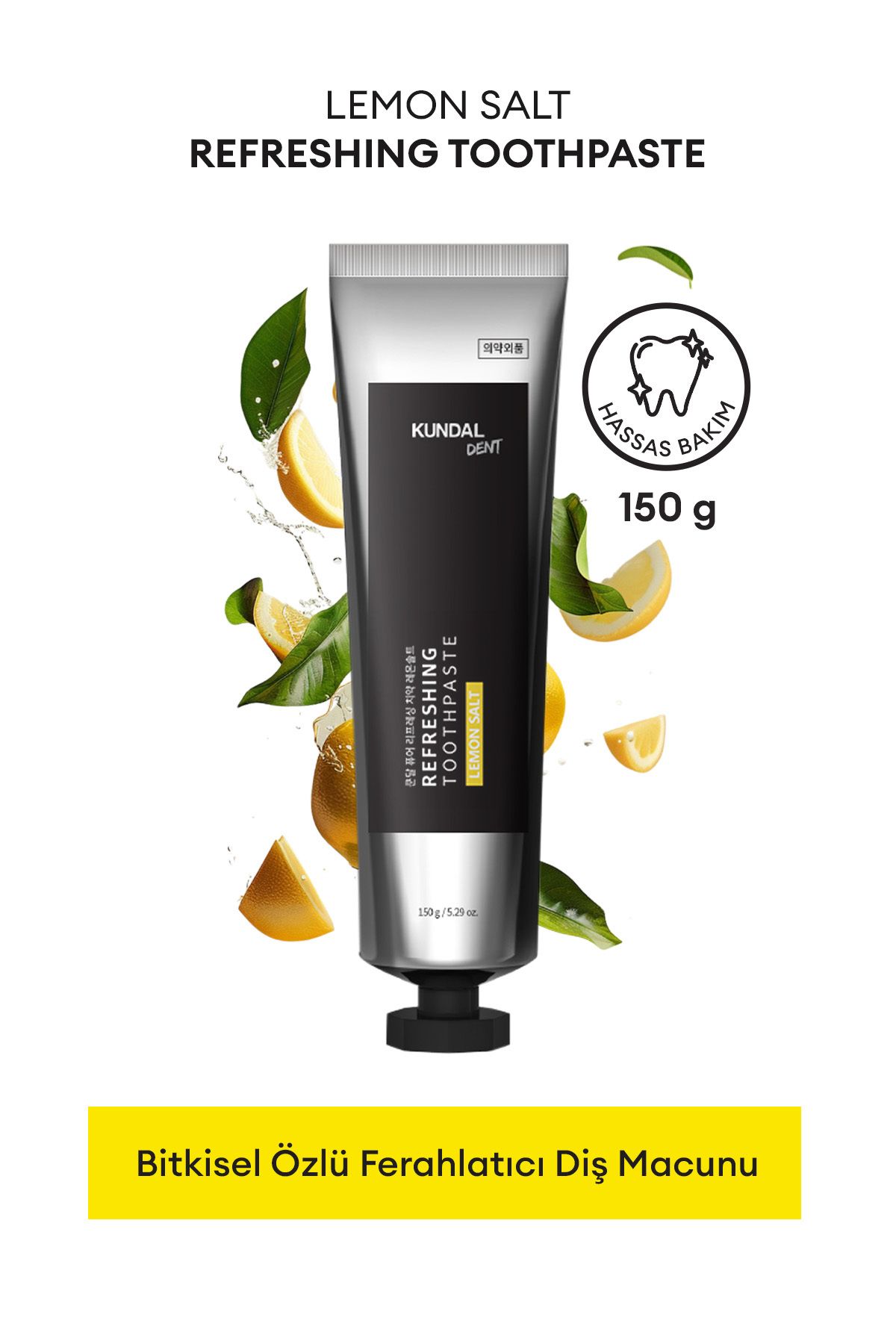 Kundal Bitkisel Özlü Ferahlatıcı Diş Macunu KUNDAL Refreshing