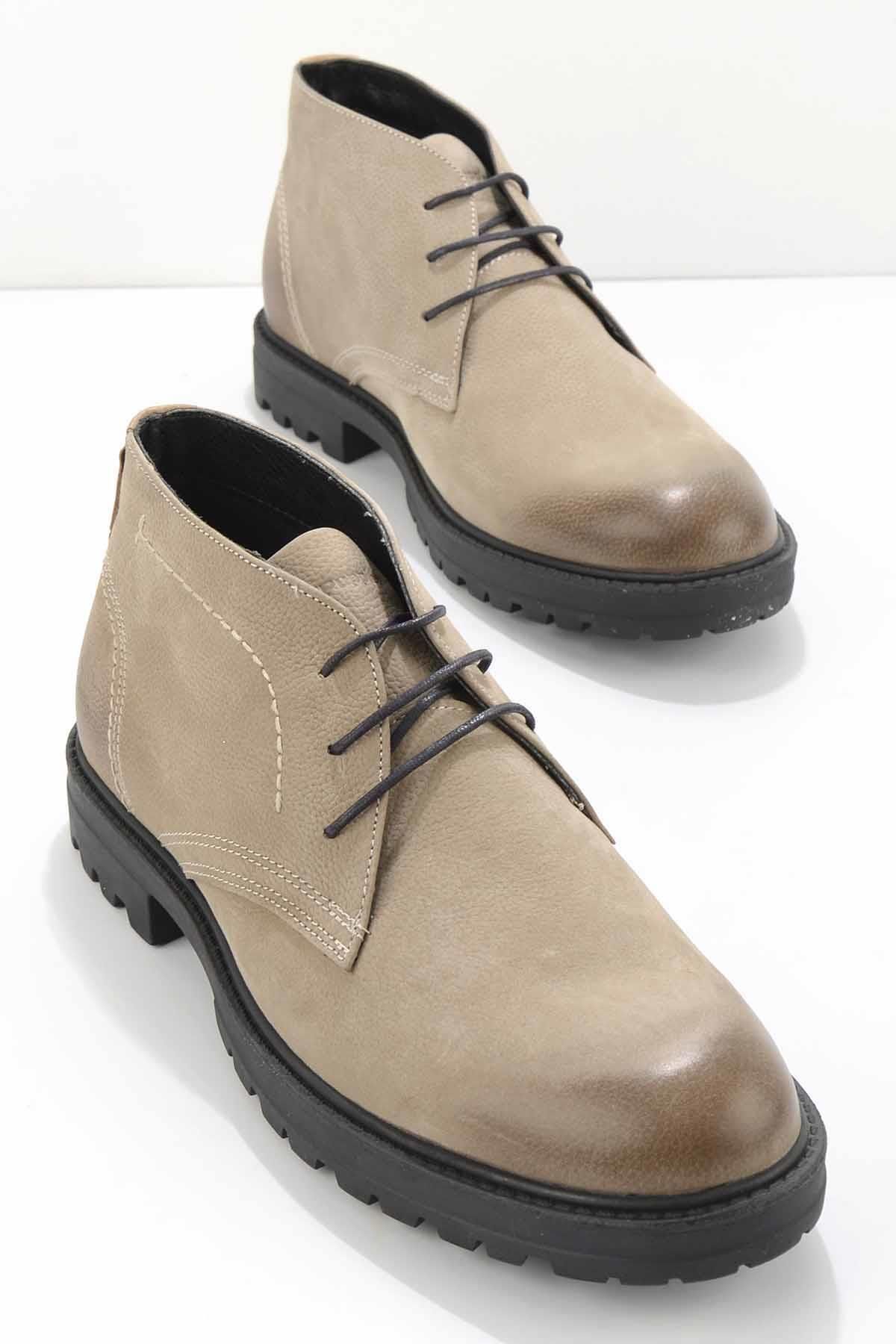 Hush Puppies Ankle Boots Beige Block Trendyol