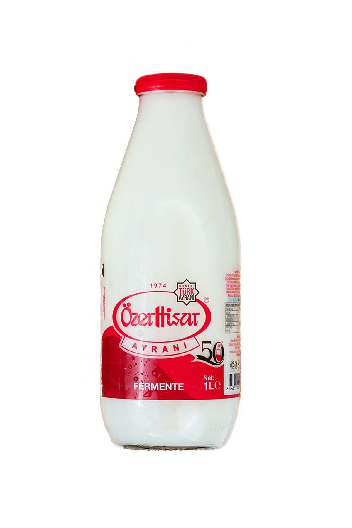 ÖzerHisar Cam Şişe Ayran / 1 Litre