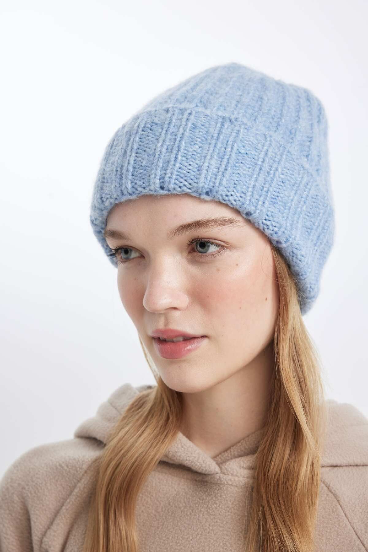 DeFacto-Y1090AZ24WN Modell Damen-Strickmütze 5