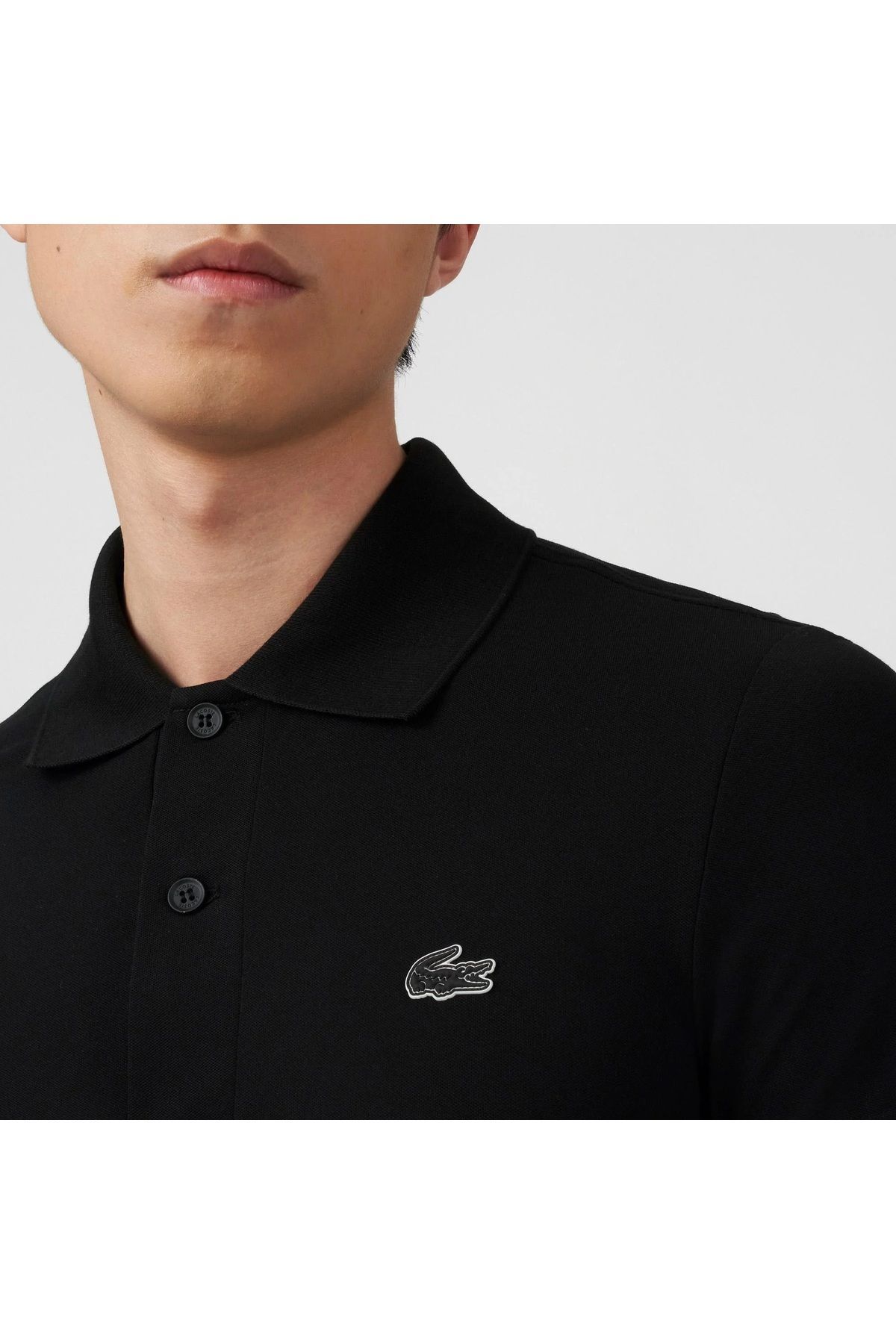 تی شرت مشکی مردانه آقایان PH9643 00 031 Lacoste