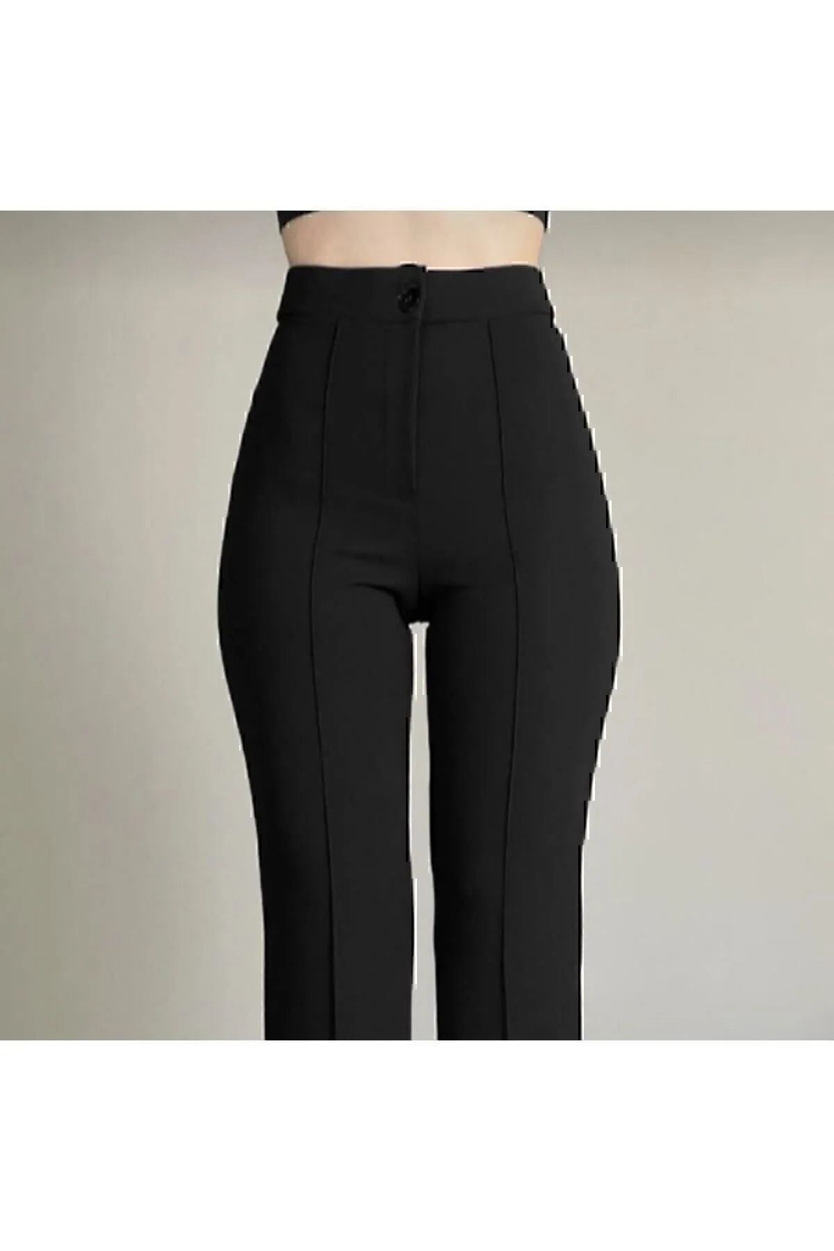 pantalon palazzo à la cerise lycra