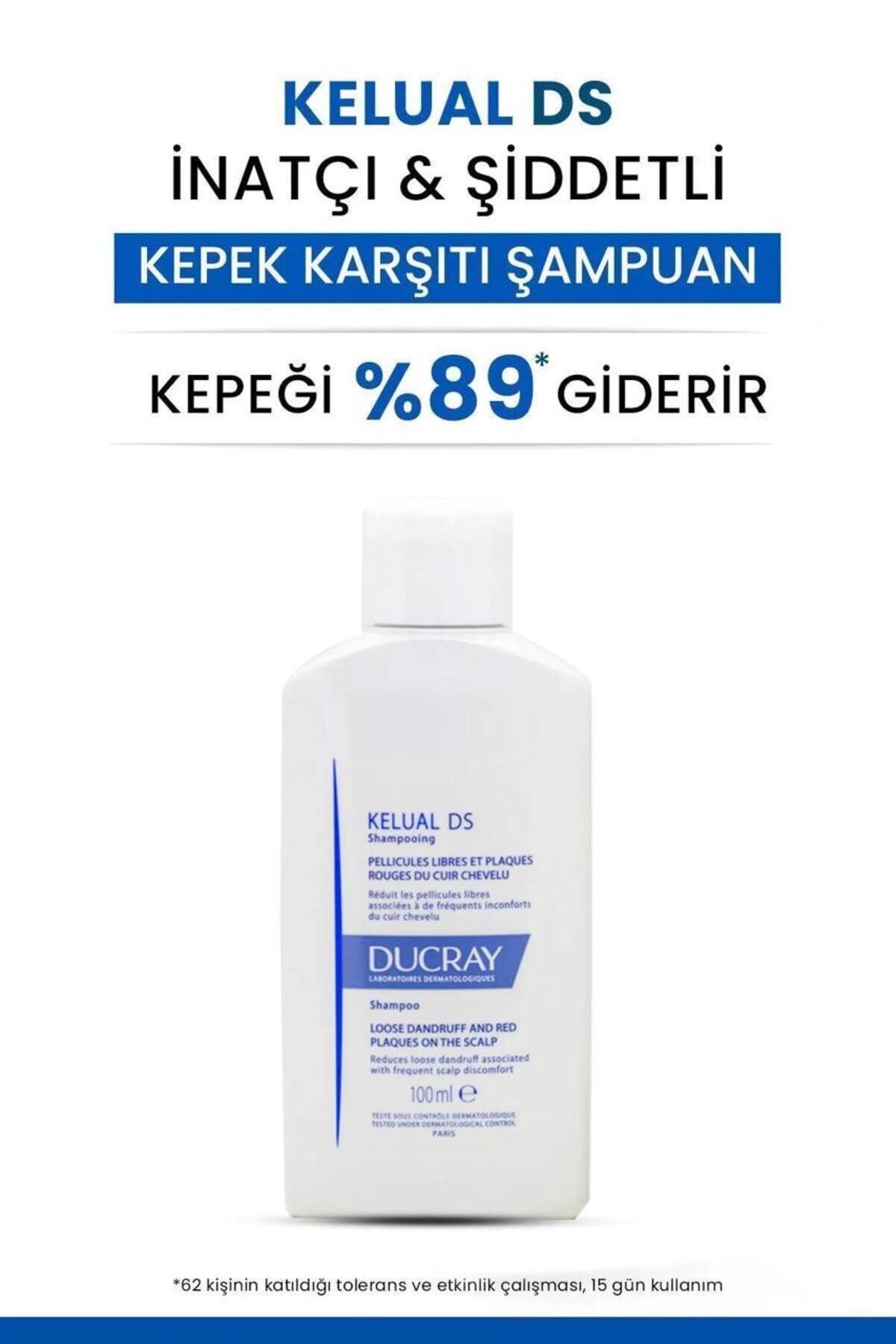 Ducray-100 ml Kelual Ds Anti-Dandruff Shampoo 4