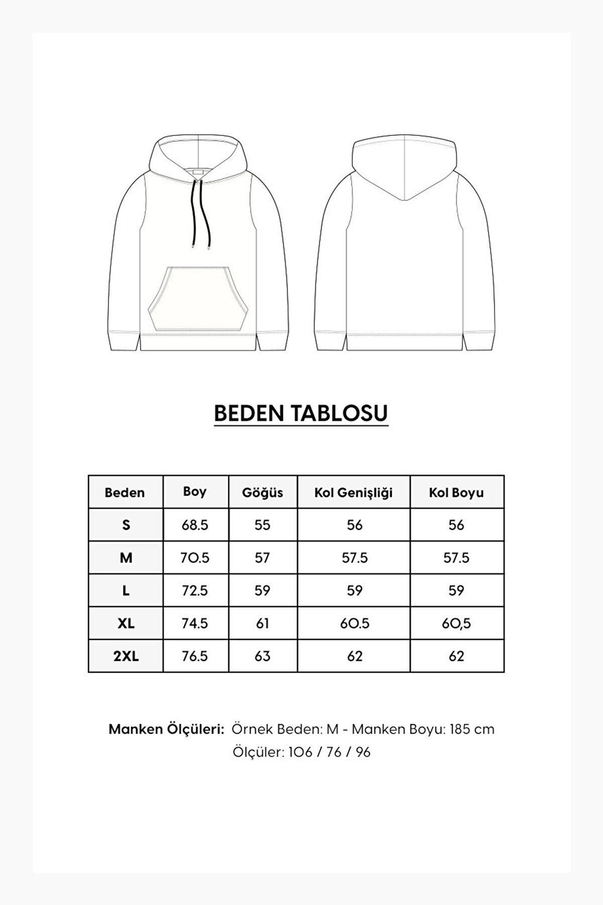 trendgar-Σετ φόρμας και πάτου με γκρι κουκούλα Unisex 4