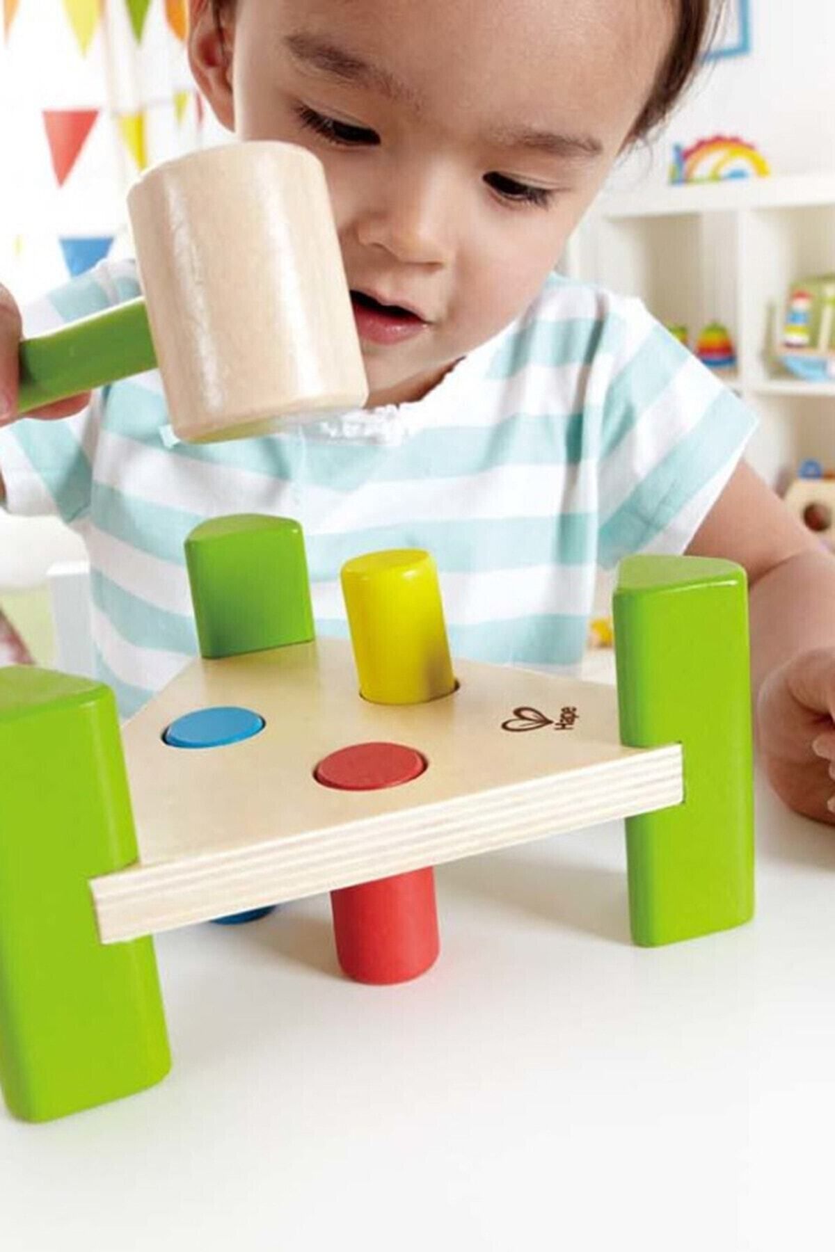 Hape-Triangle Hammer Game 3 Pin / 3
