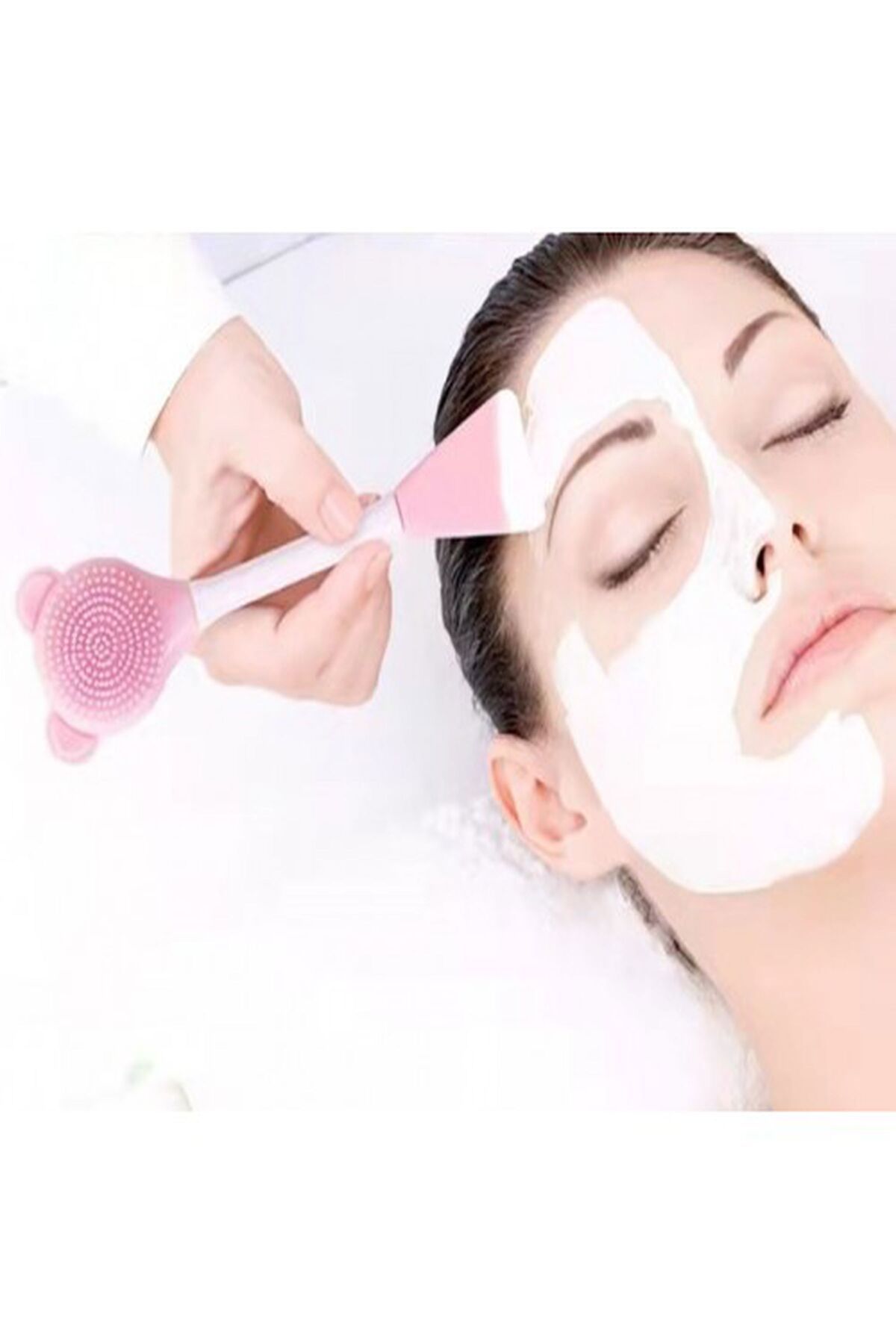 Özasya AVM Çok Fonksiyonlu Cilt Bakım Fırçası ve Maske Spatulası