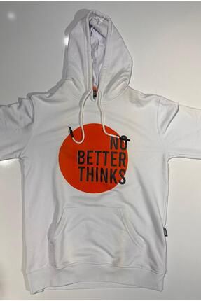 Escobar No Better Beyaz Hoodie