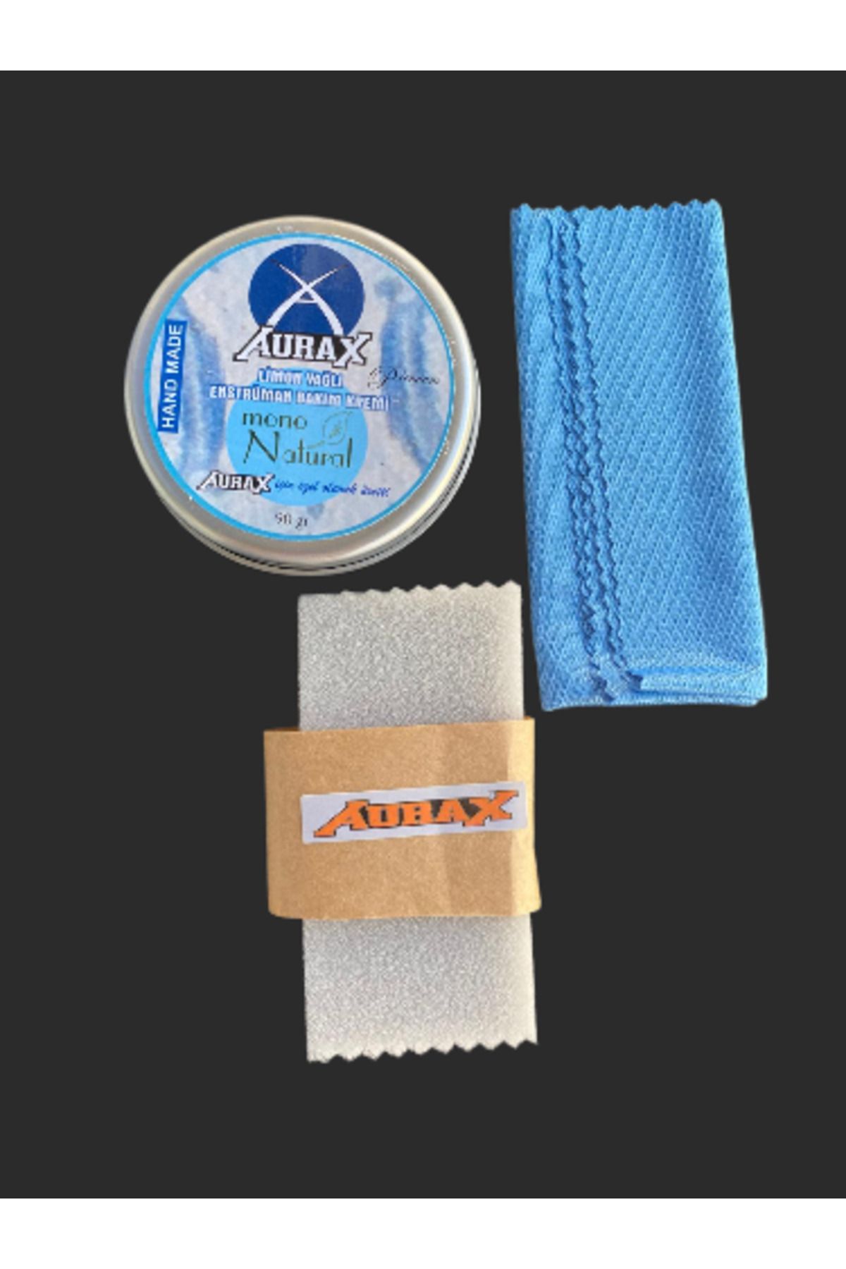 Aurax Limon Yağlı Enstrüman Temizlik Ve Bakım Kremi