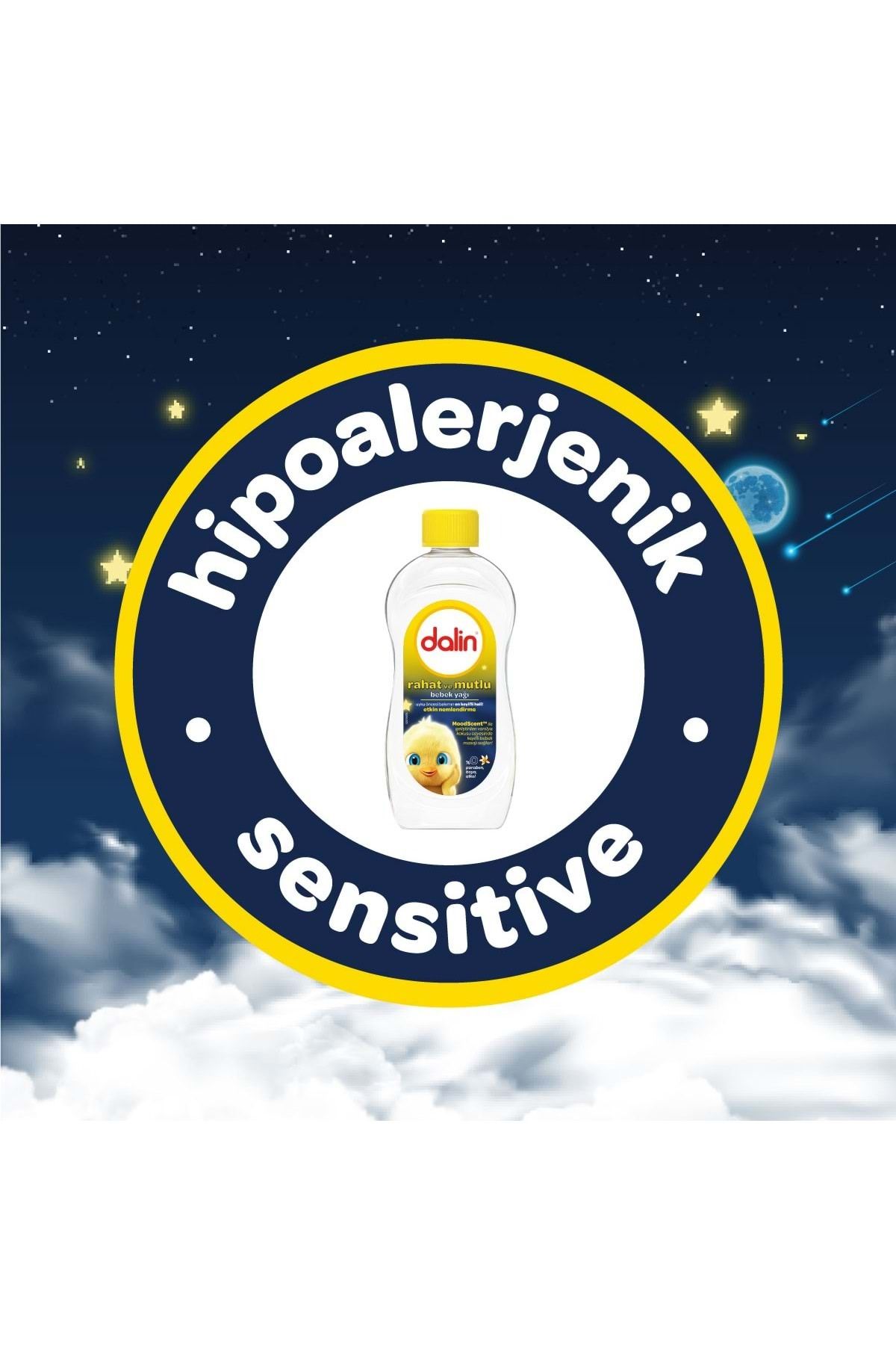 Dalin Bebek Yağı 300ML Rahat ve Mutlu Vanilya Kokulu Nemlendirici (2 Li Set) fotoğrafı 5 (önizleme)