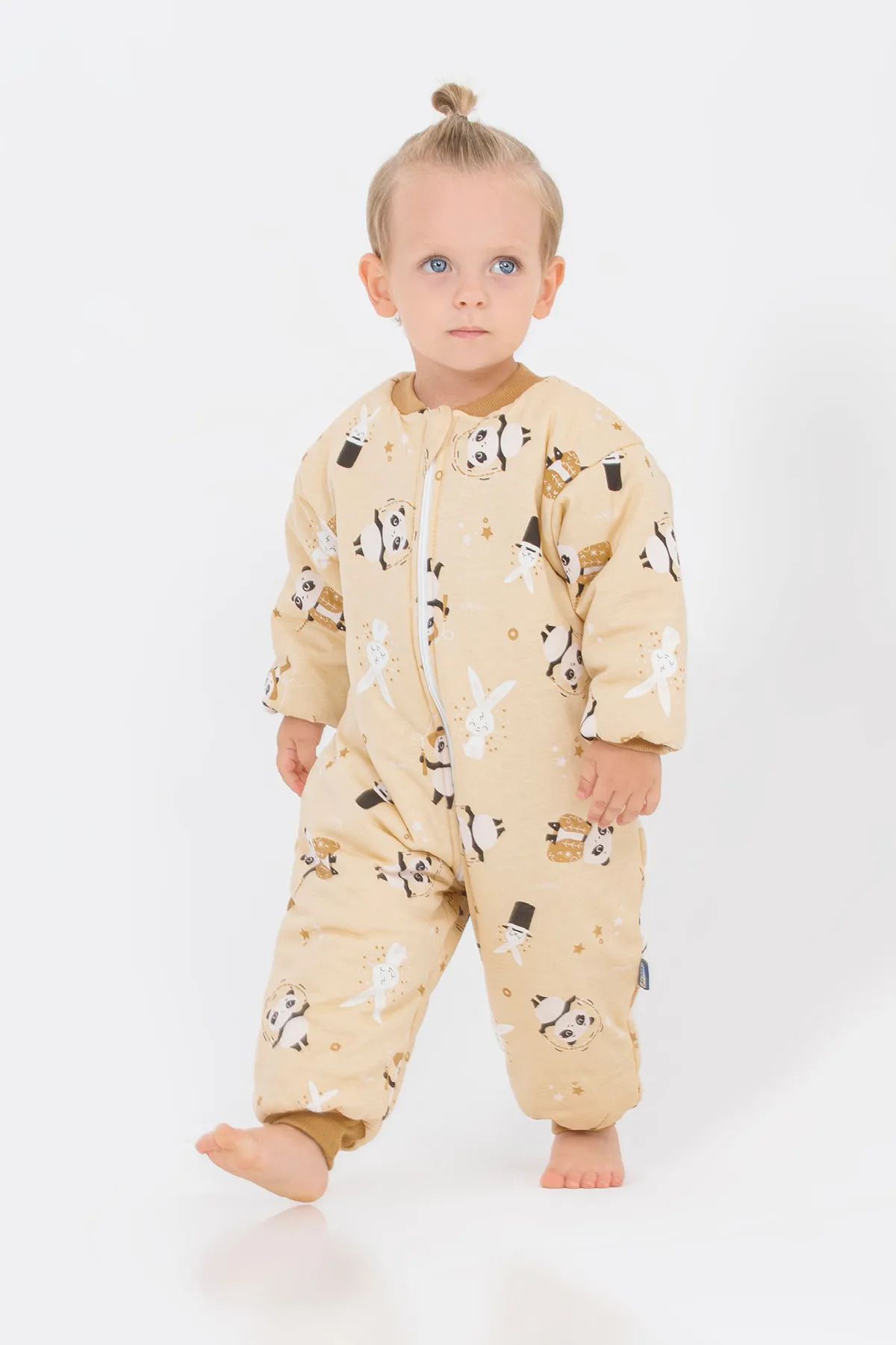 Melfa 1-5 Yaş Unisex 2.5 Tog Kalın Desenli Uyku Tulumu fotoğrafı 2 (önizleme)