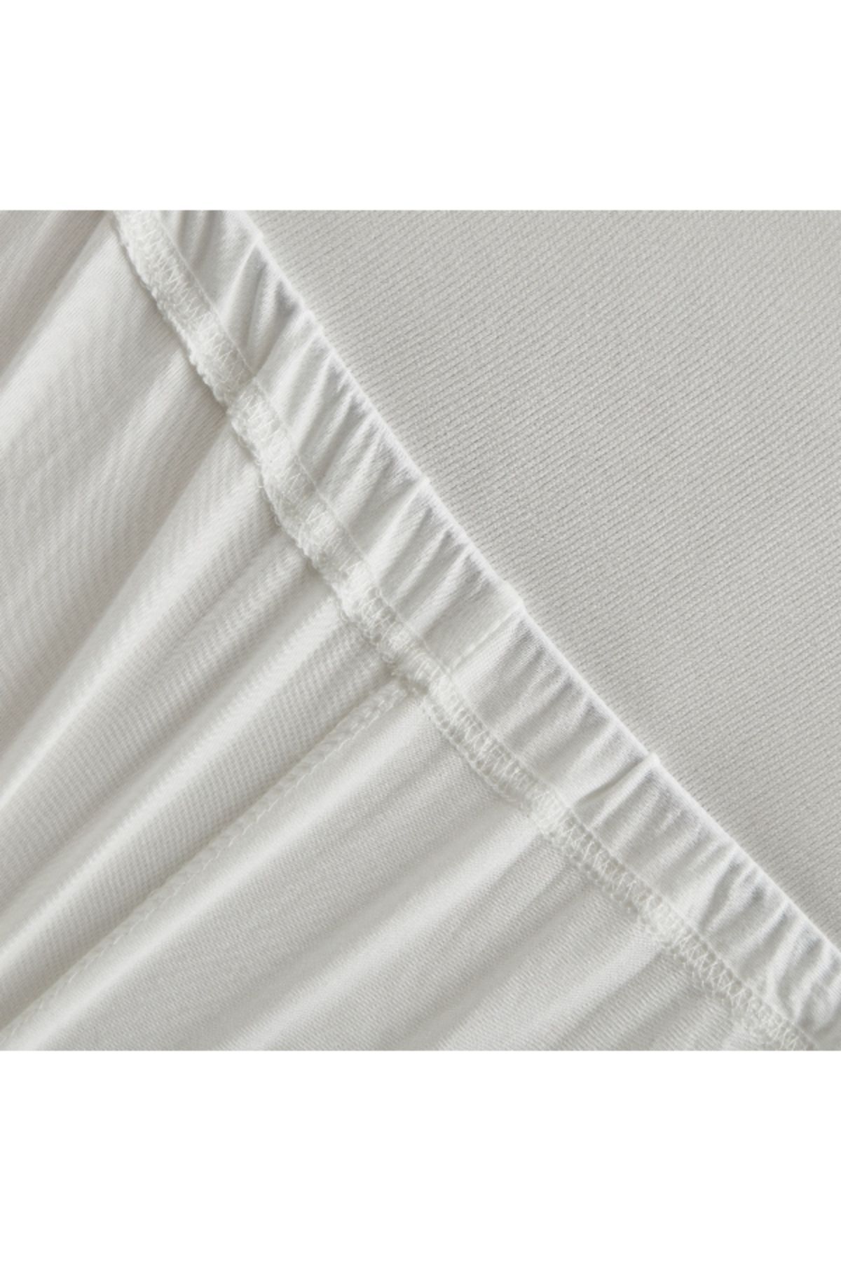 Home Box-Ferum Micro Jersey King Fitted Sheet - 180x200+30 cm 6