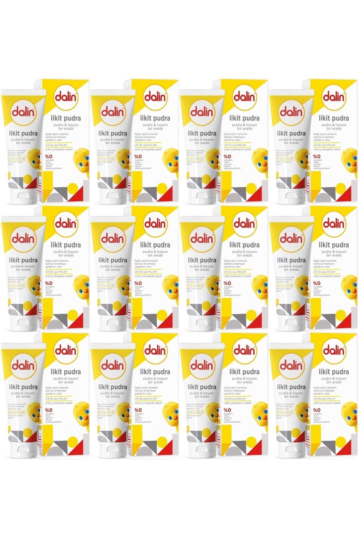 Dalin Likid Pudra 100GR (Pudra ve Losyon bir arada) (12 Li Set)