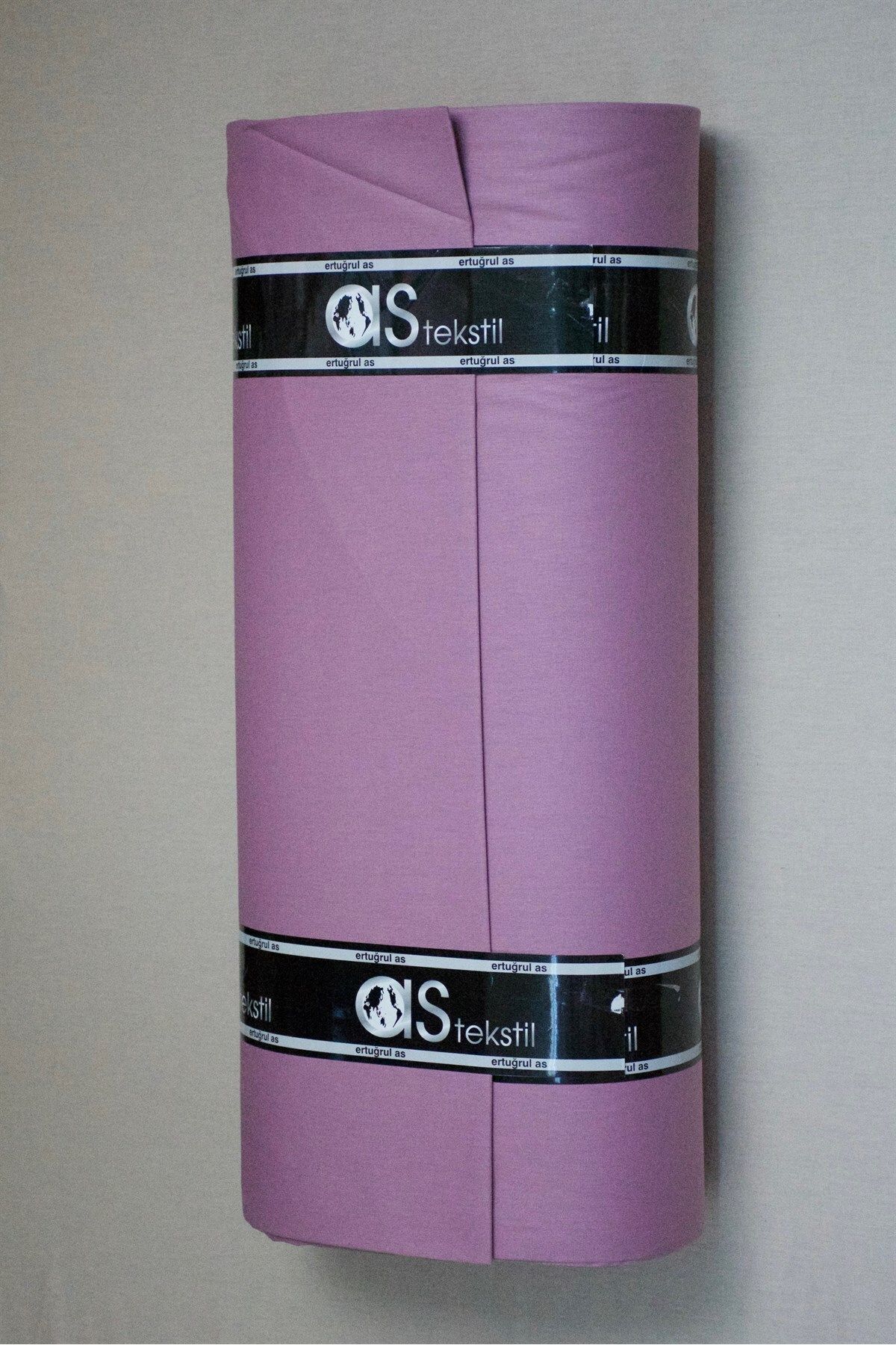 AS TEKSTİL Poplin Kumaş Koyu Gül Kurusu %100 Pamuk Süper Lüks Akfil (1 METRE)