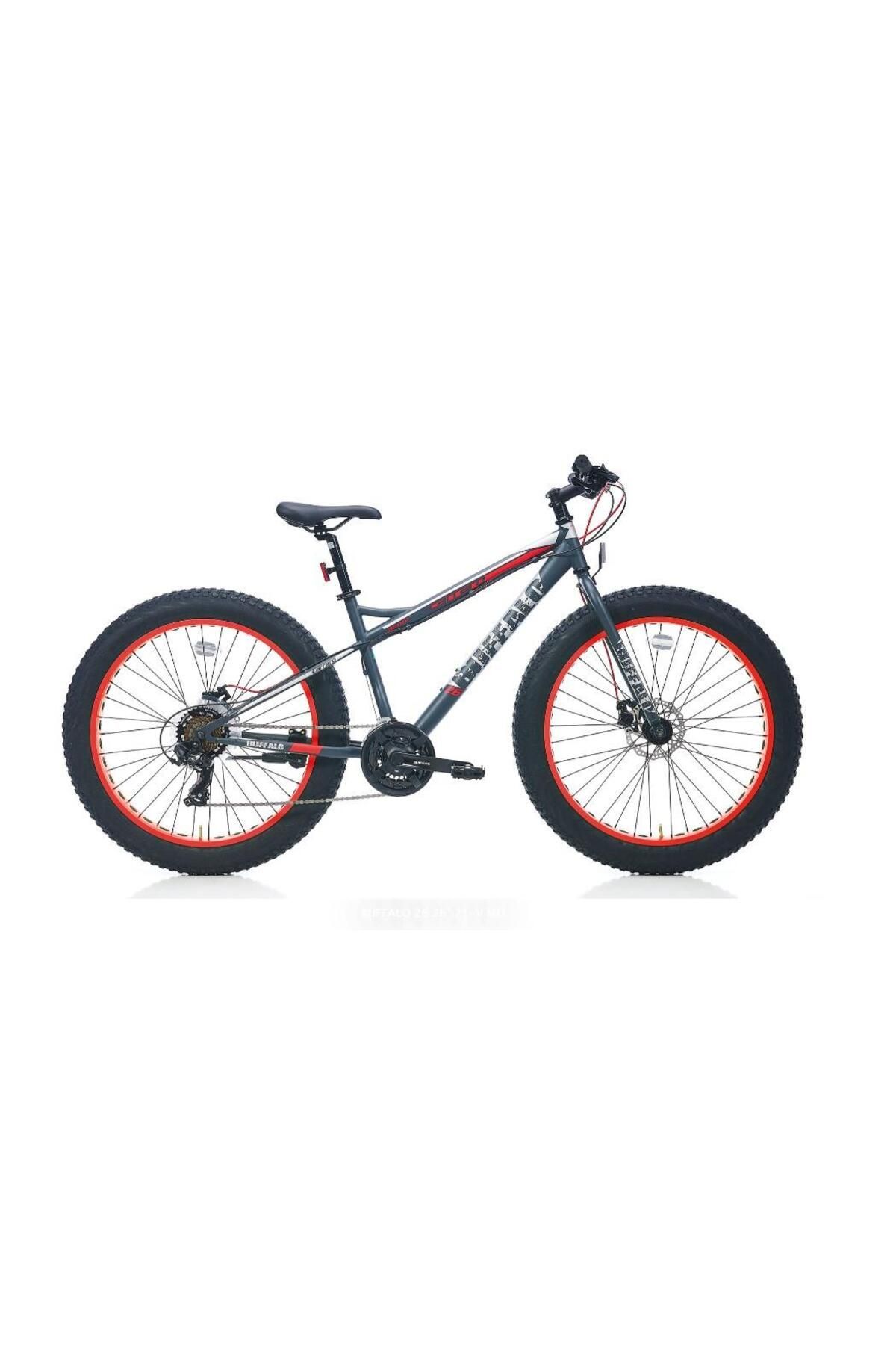Carraro 26 Jant Fat Bike Bisiklet Buffalo 21 Vites Mekanik Disk Fren Antrasit K rm z Gumu Fiyat Yorumlar Trendyol