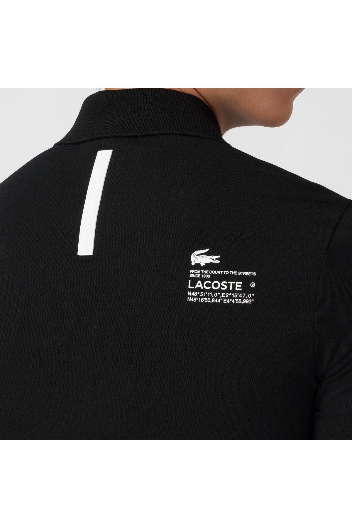 تی شرت مشکی مردانه آقایان PH9643 00 031 Lacoste