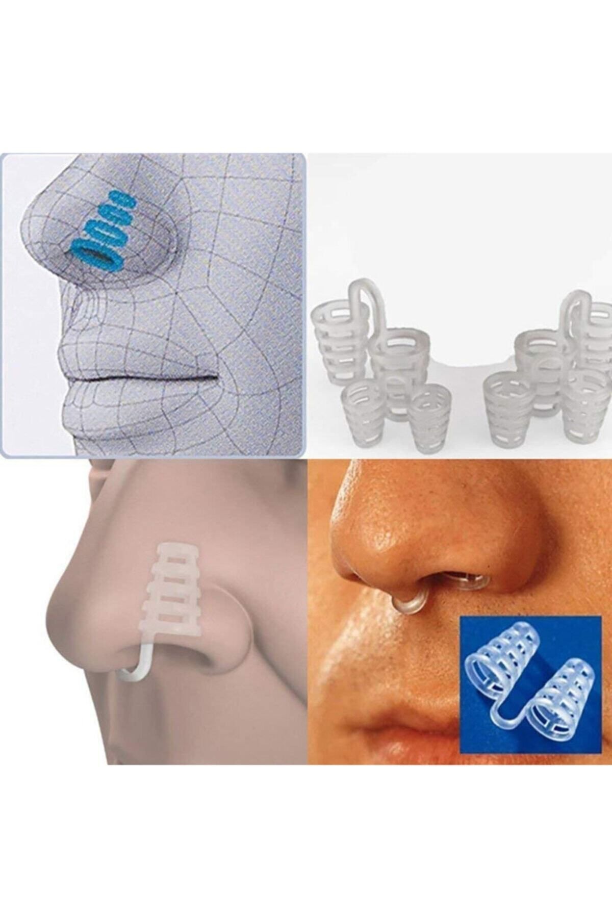 Nordmende Horlama Önleyici Burun Aparatı 8 Li Set 1 Adet Özel Saklama Kabı