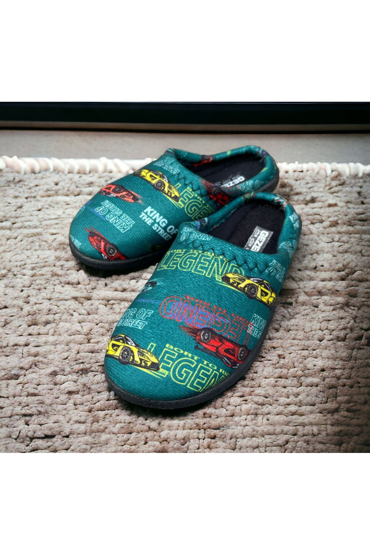 GEZER-Boy - Car Patterned Personality Home Slippers 2