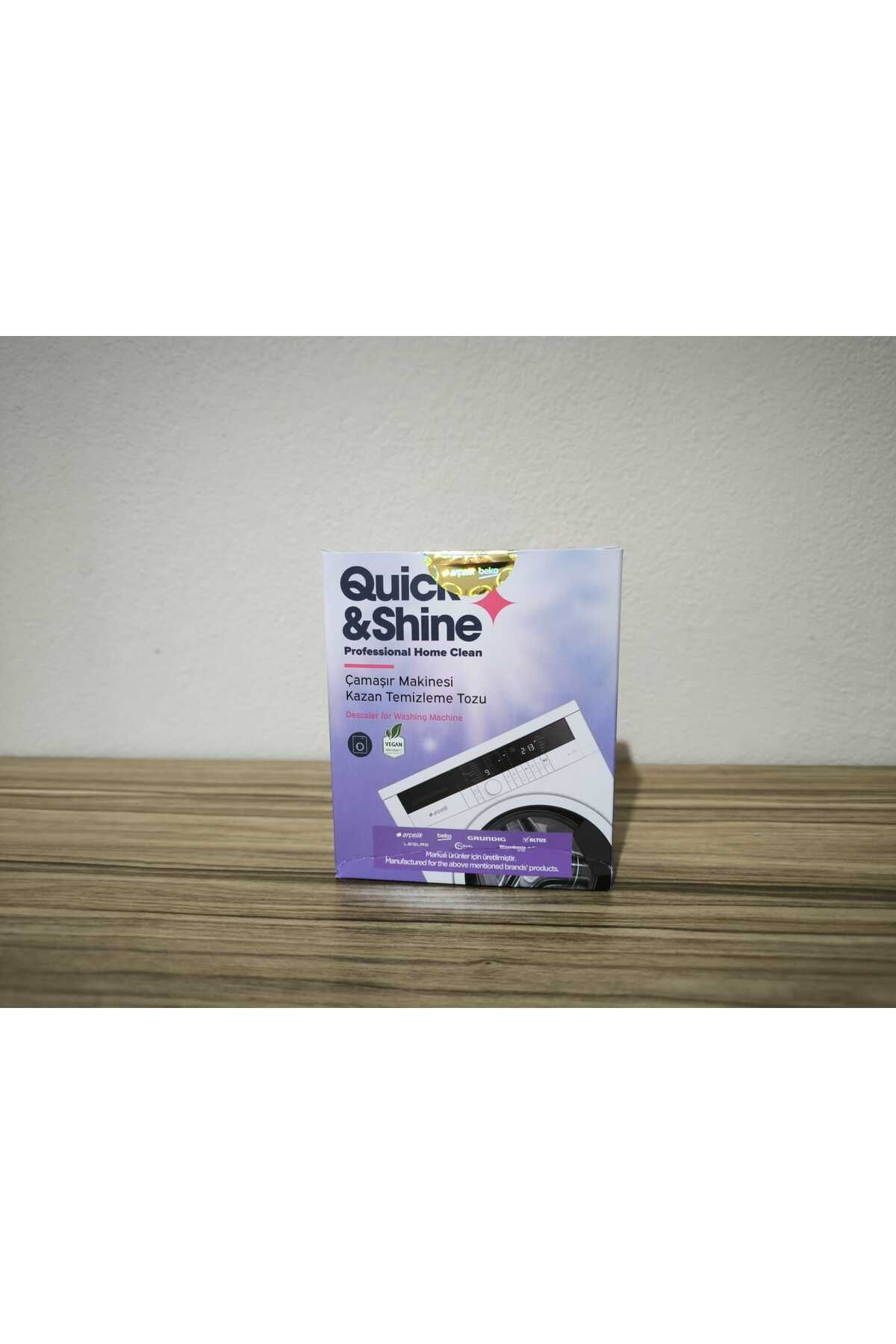 Quick&Shine ÇAMAŞIR MAKİNESİ KAZAN TEMİZLEME TOZU