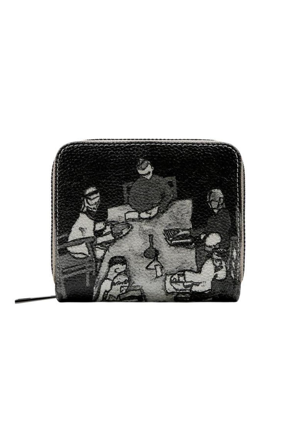 Women's Black Wallet - Supper Design