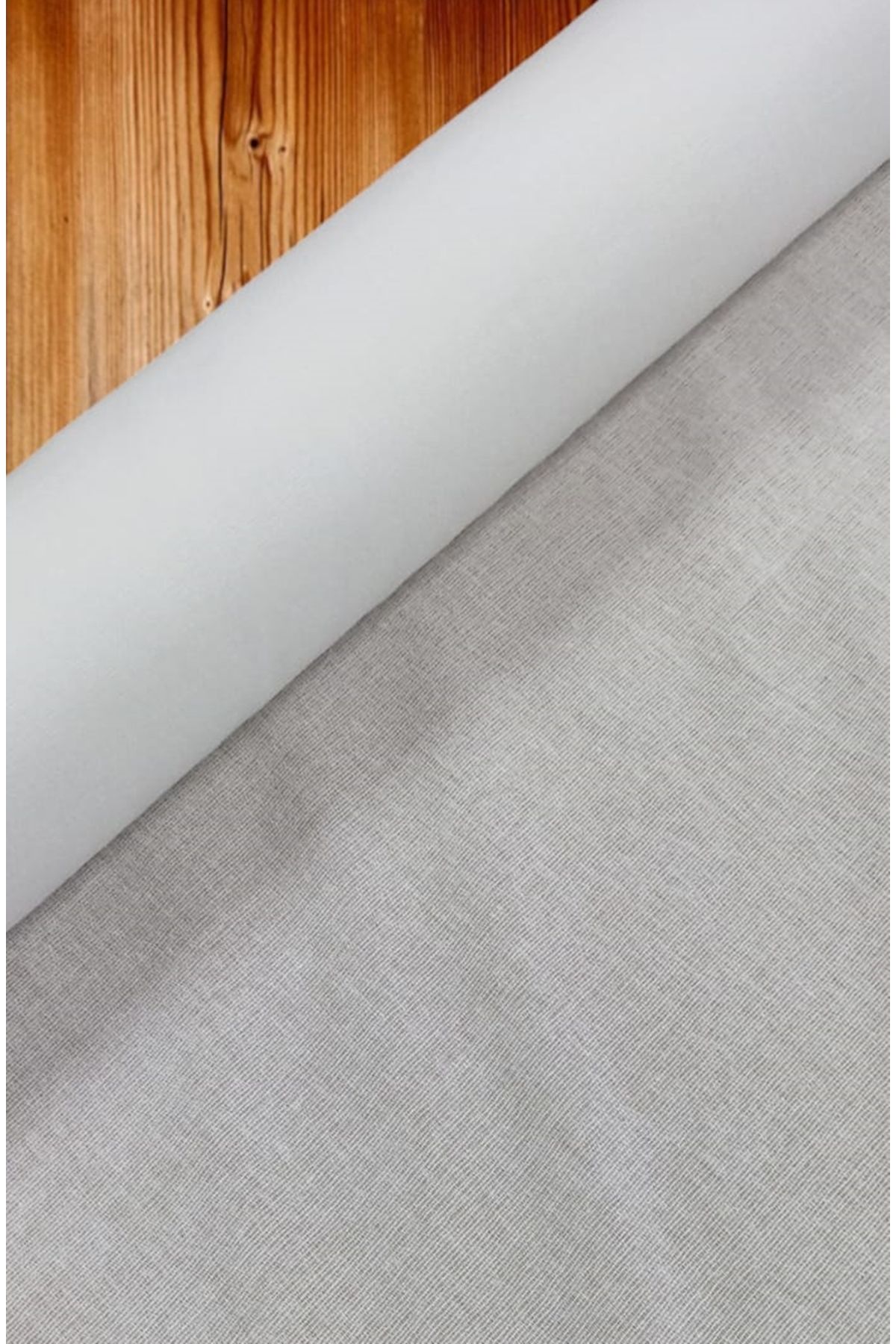 Kezban Tekstil Tek Tarafı Yapışkanlı Bez Tela BEYAZ Yapışkan 1 Metre 95 Cm * 100 Cm