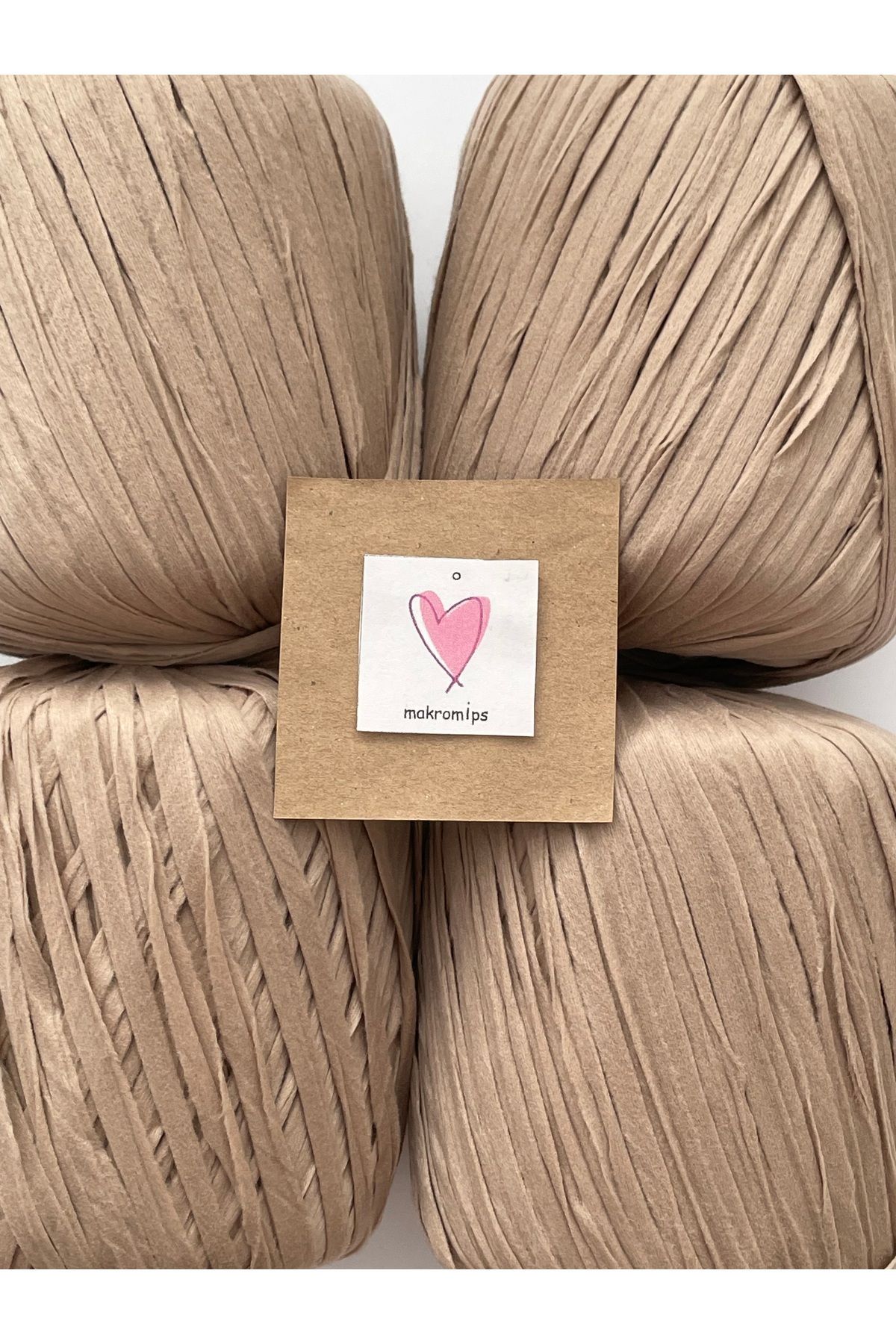 Makromİps-PREMIUM MIX SOFT RAFFIA - SOFT MULTI COLORED EBRULY Bag (50gr x 4 Pieces) 1