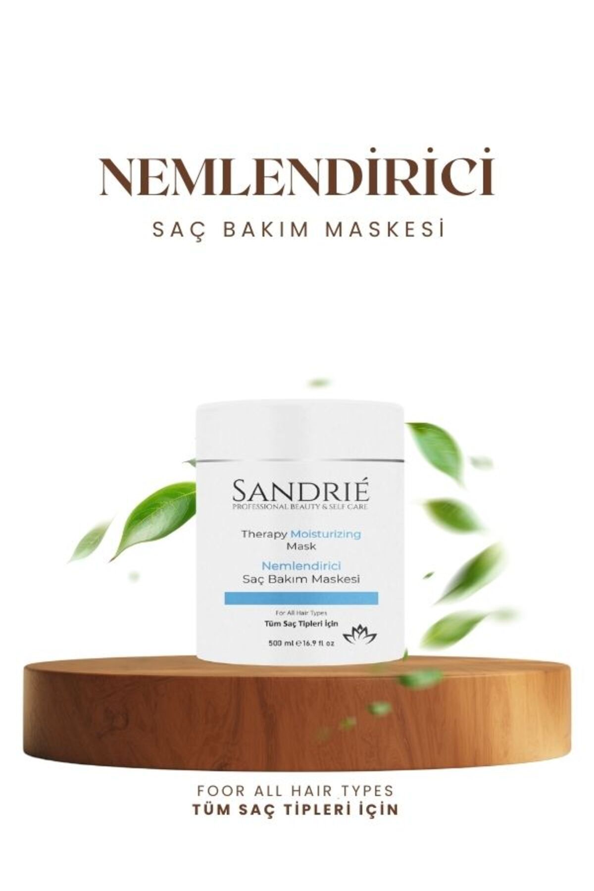 Nemlendirici Saç Bakım Maskesi 500 ml — BE130BD — تصویر 1 از 3