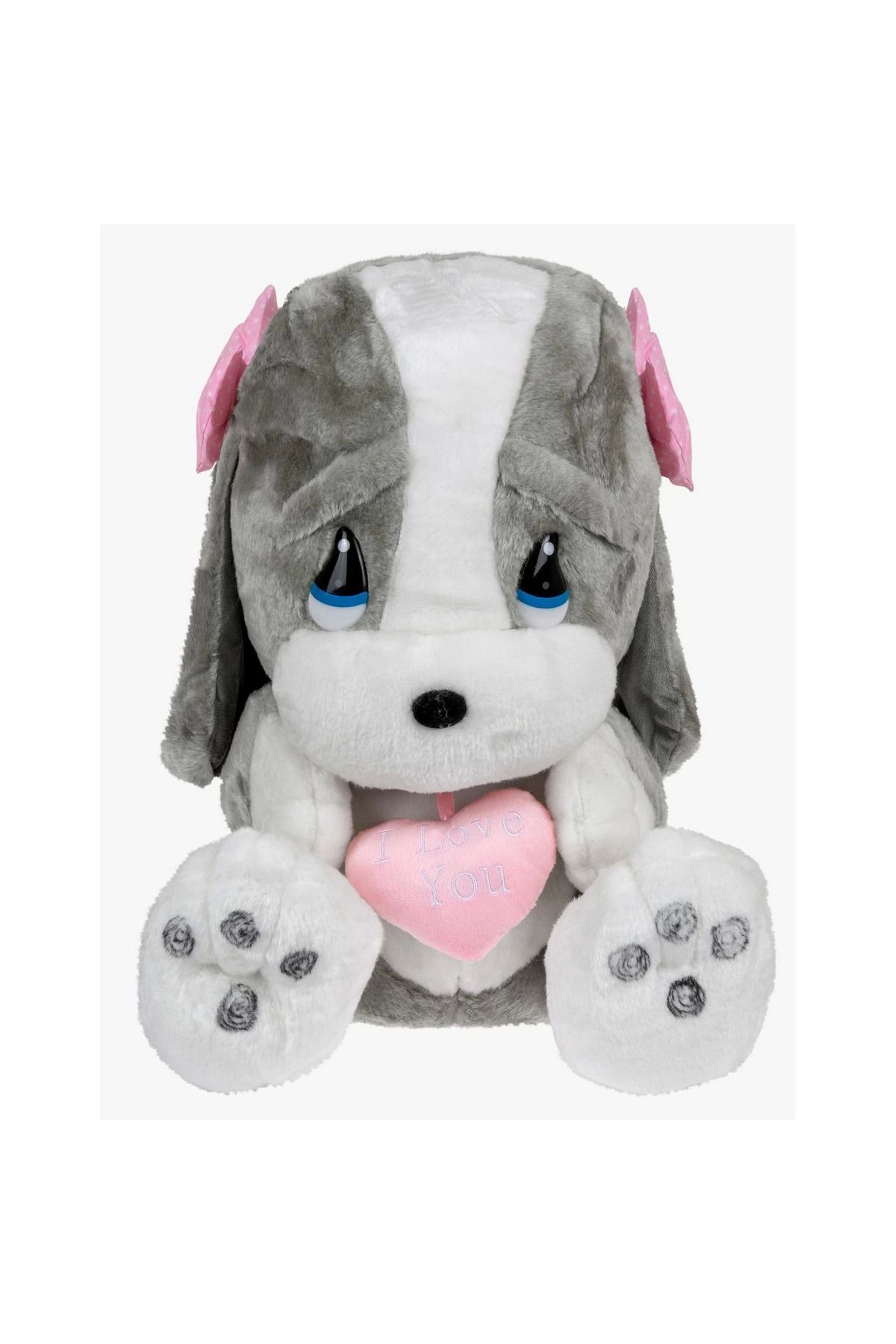 TOYFEST-Sad Sam Honey XL - Soft Plush Toy with "I Love You" Pattern, 50 cm 21614 1