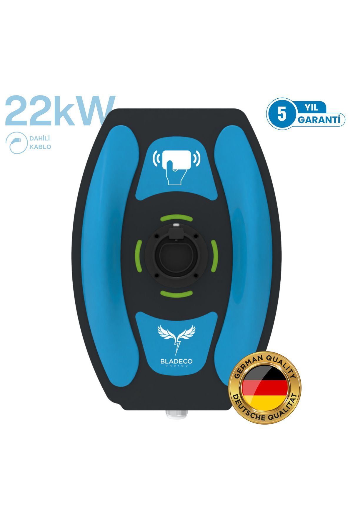Bladeco Wallbox Şarj Istasyonu 22kw 5 Yıl Garantili