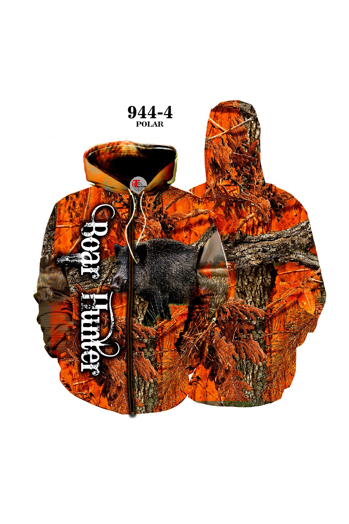 ژاکت مردانه نارنجی HT Outdoor | C944-4 اورجینال - تصویر 6