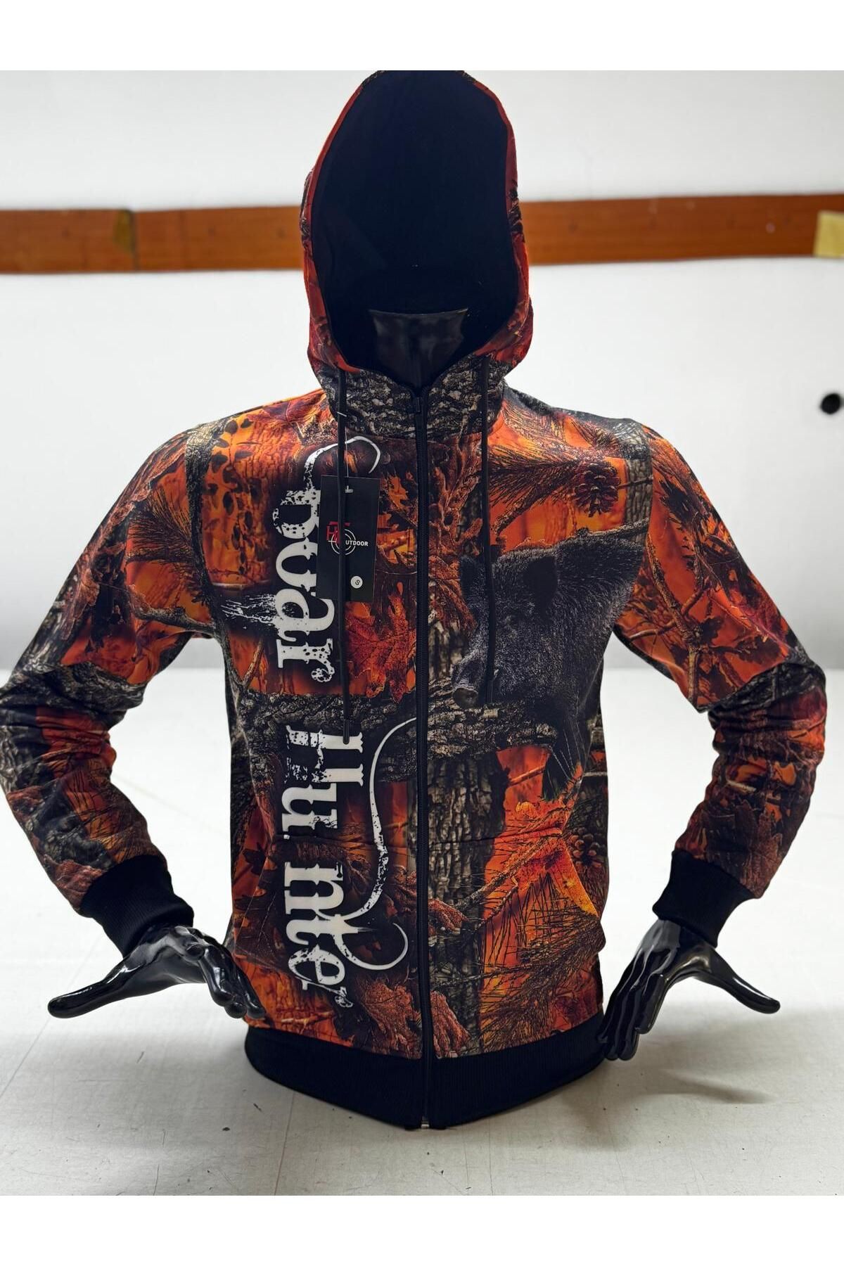 ژاکت مردانه نارنجی HT Outdoor | C944-4 اورجینال - تصویر 3