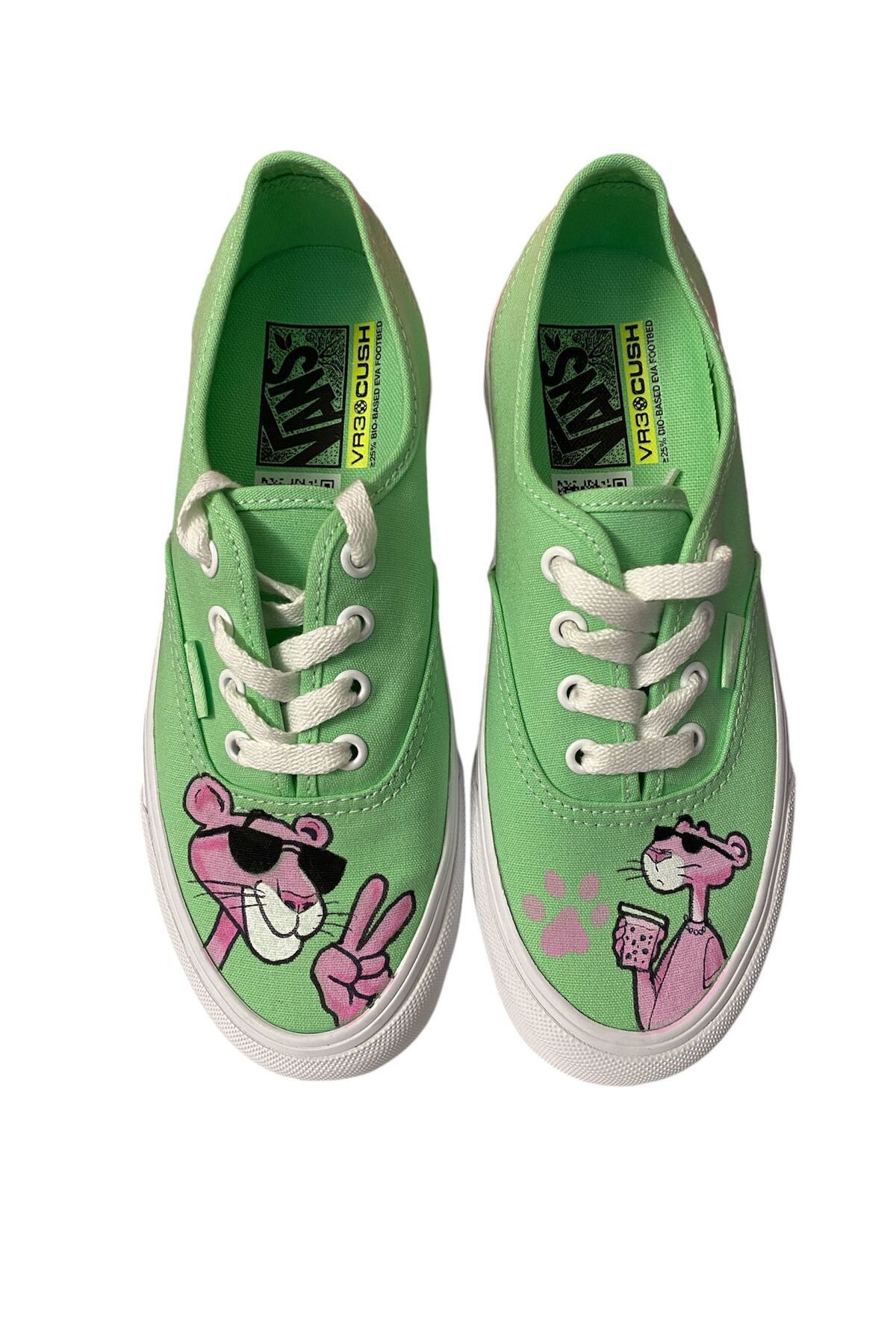 Vans Pink Panther Personalized Custom Collar Trendyol