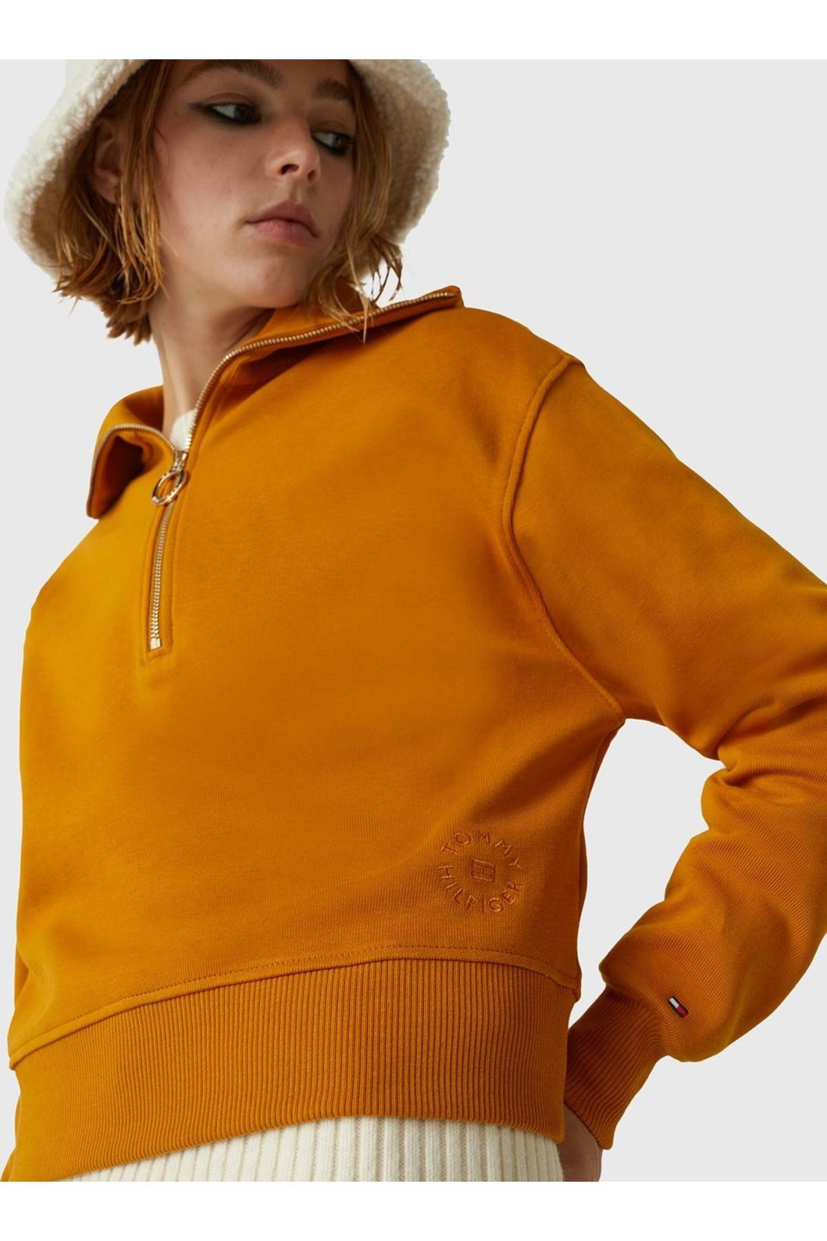 Tommy Hilfiger Tommy Hilfiger Women s Sweatshirt Ww0ww35986 kd0 Trendyol