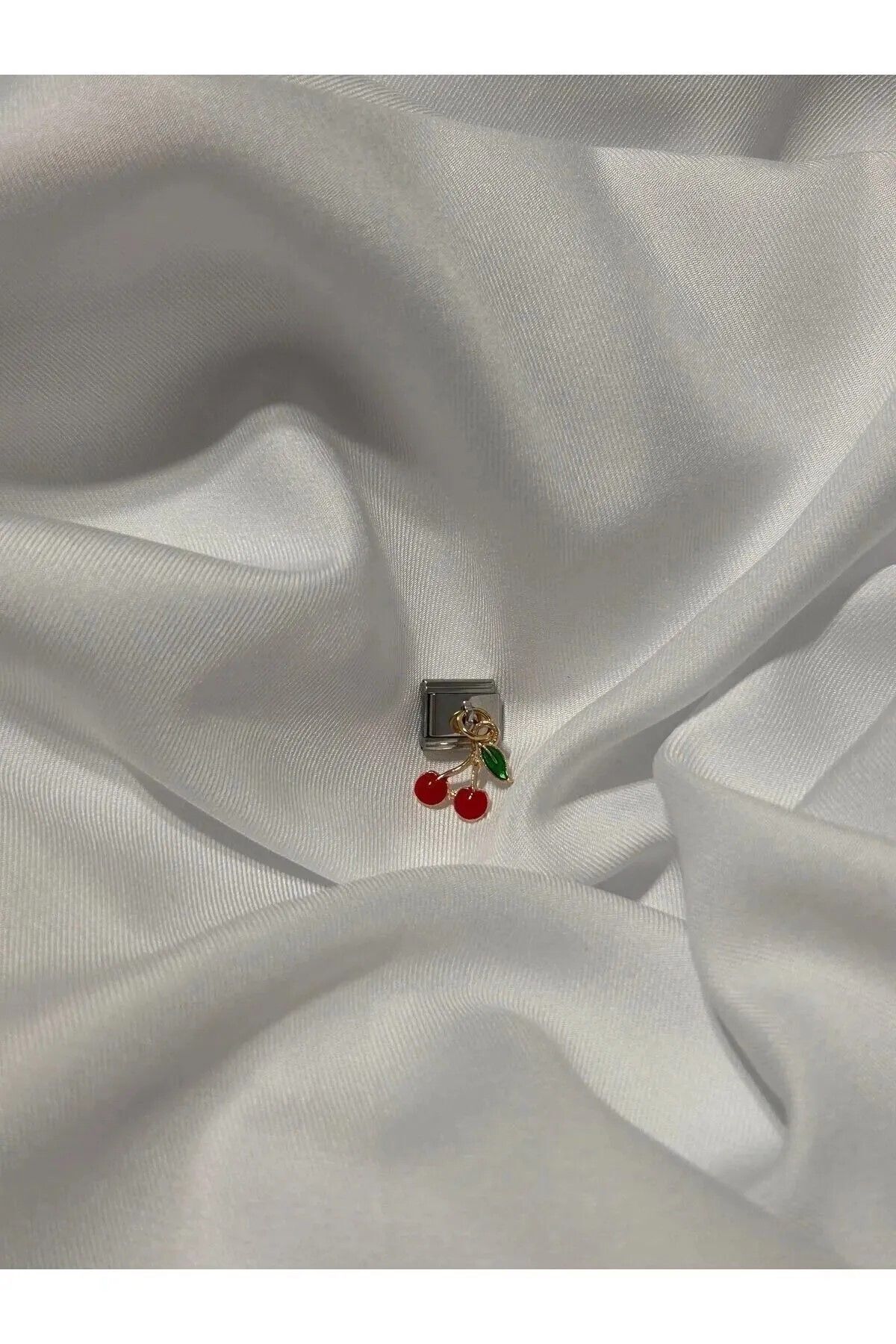 Meyras Touch İtalyan Bileklik Kiraz Çelik Charm