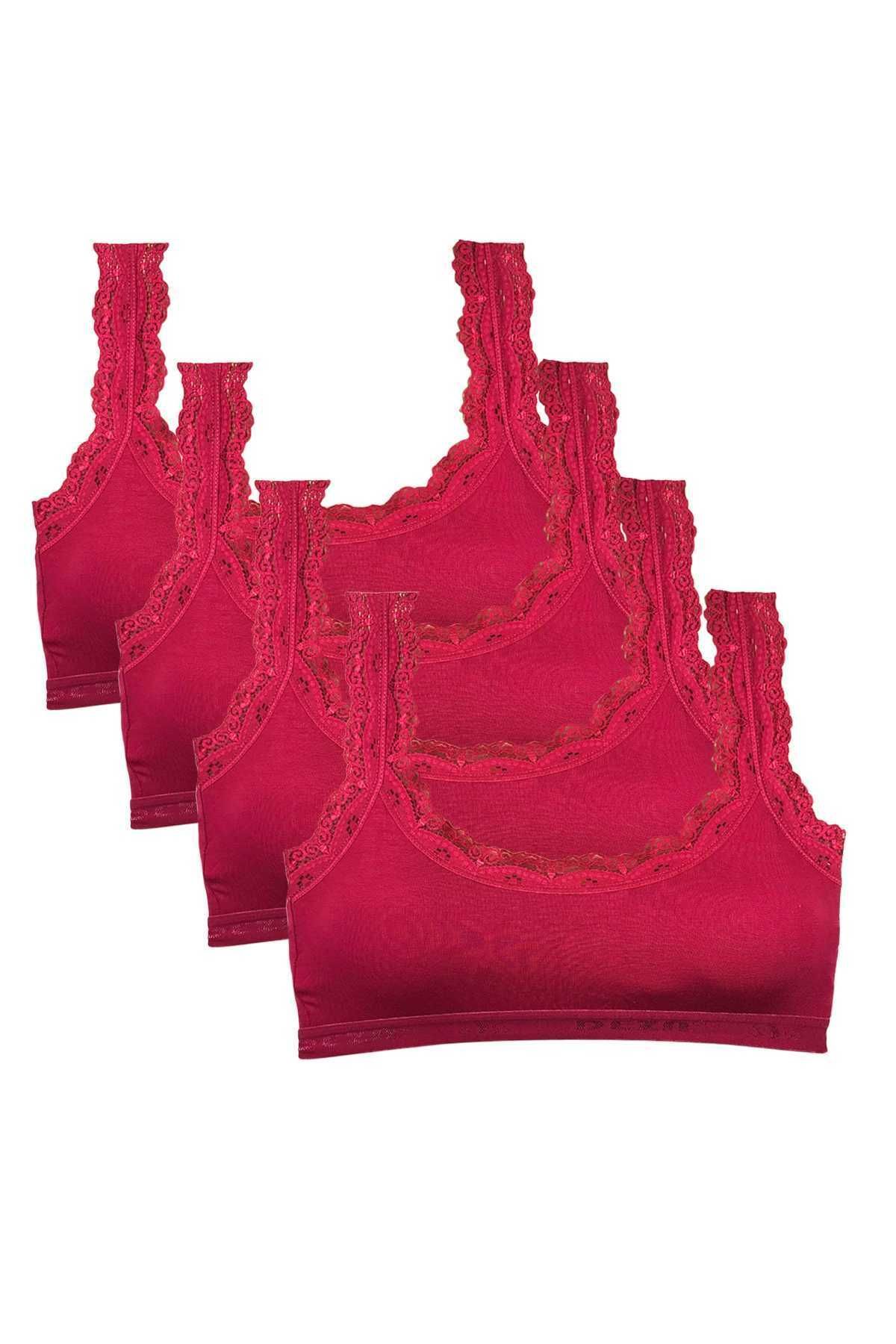 Alan red bamboo dames outlet