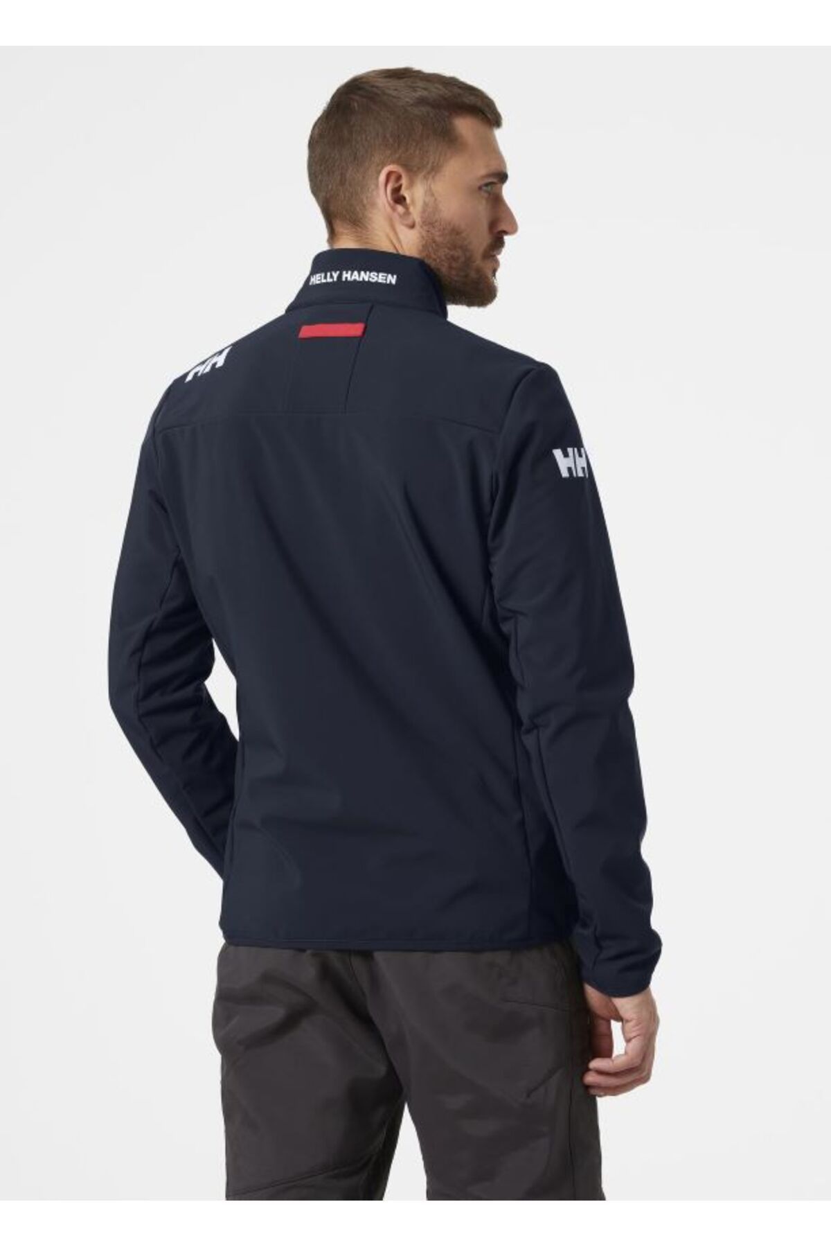 Helly Hansen کت آبی سرمه ای مردانه Crew Softshell HHA30223