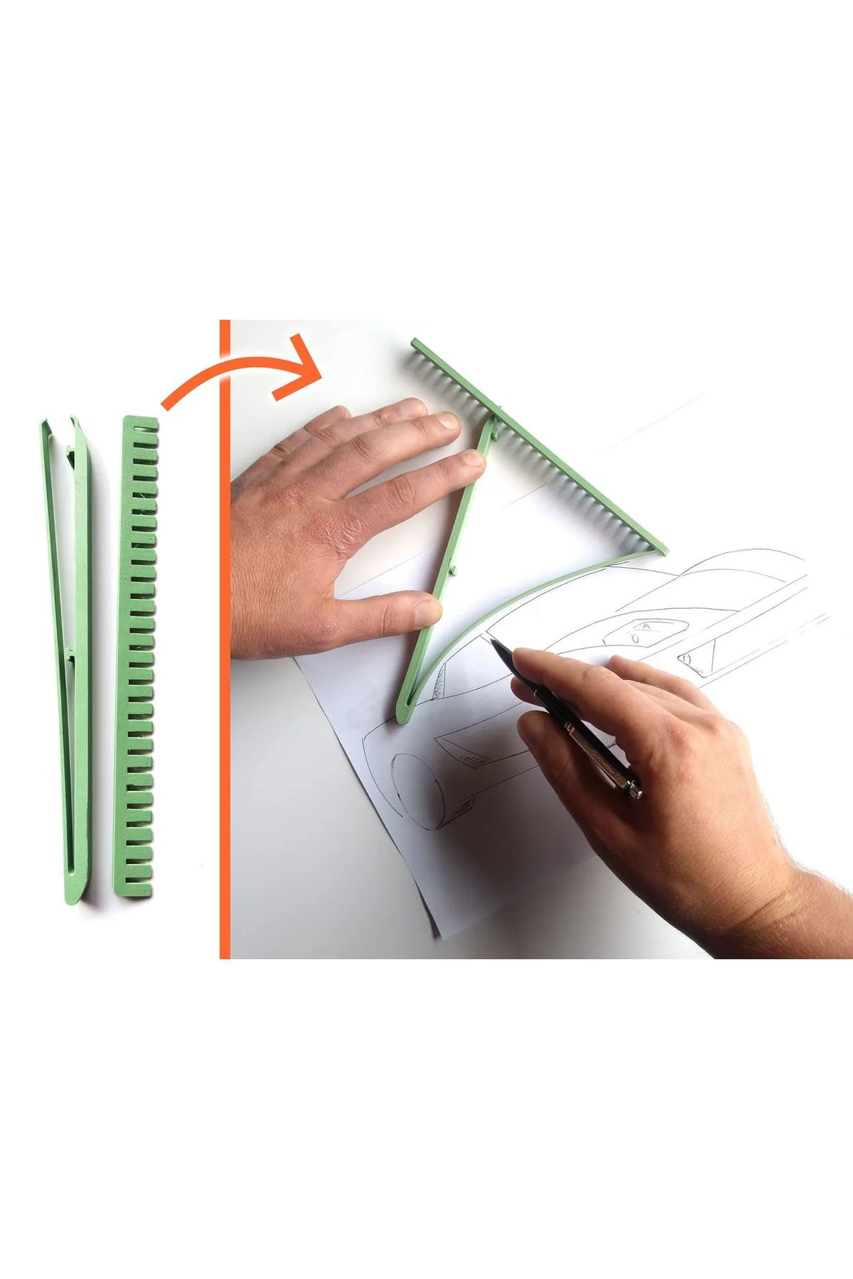 3dbro-Adjustable Curve Scriber 1