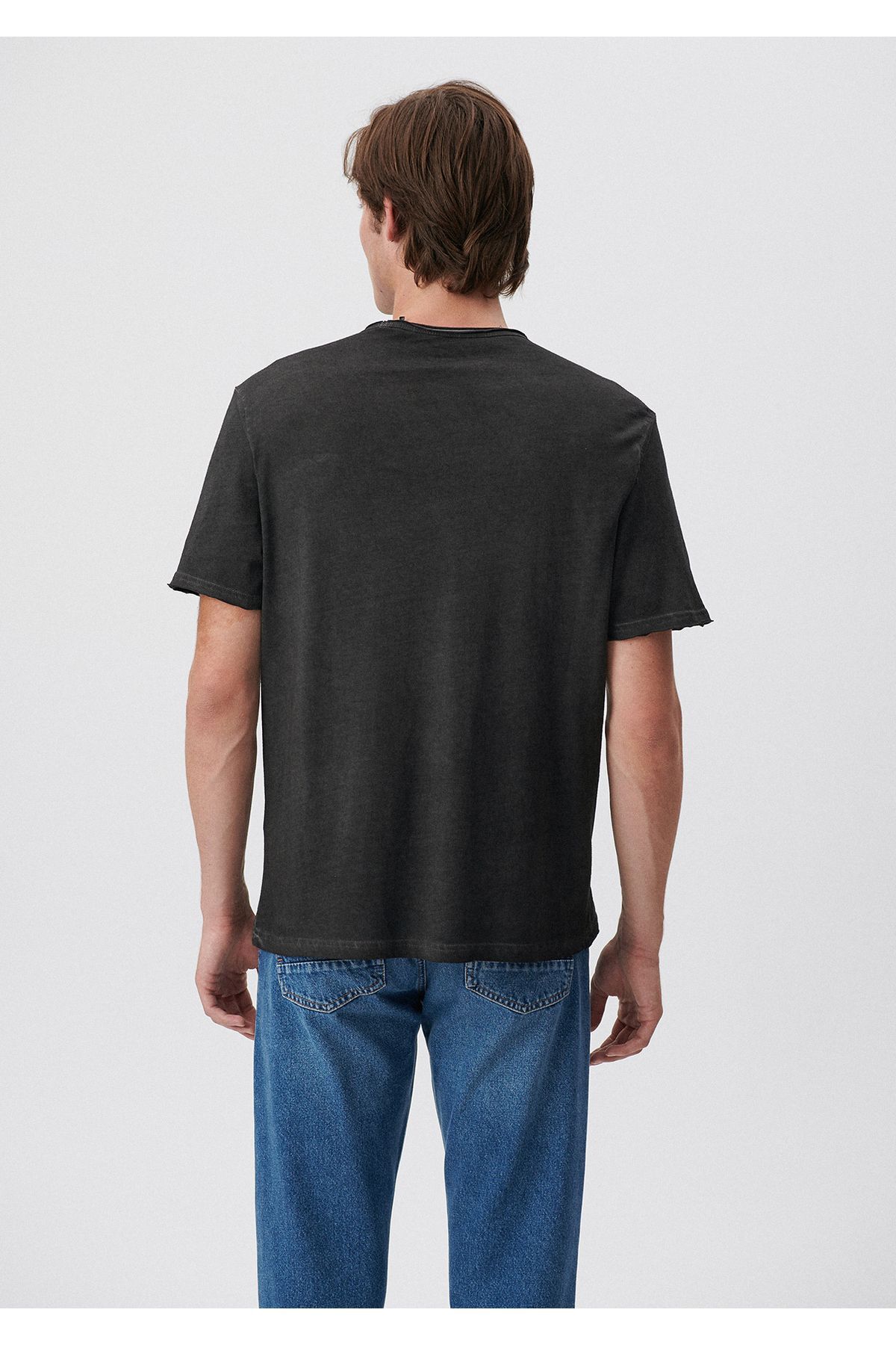 تیشرت مردانه خاکستری ماویMavi | 611590 اورجینال - تصویر 3