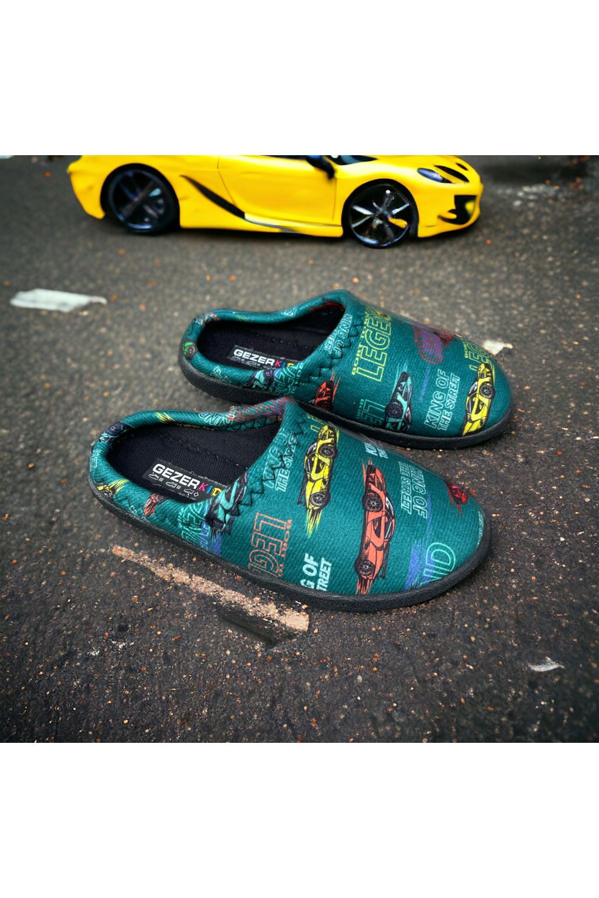 GEZER-Boy - Car Patterned Personality Home Slippers 3