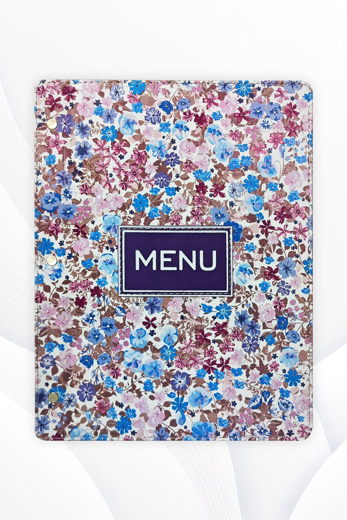 ankara menü-Asitatli Printed A4 Menu Container 1