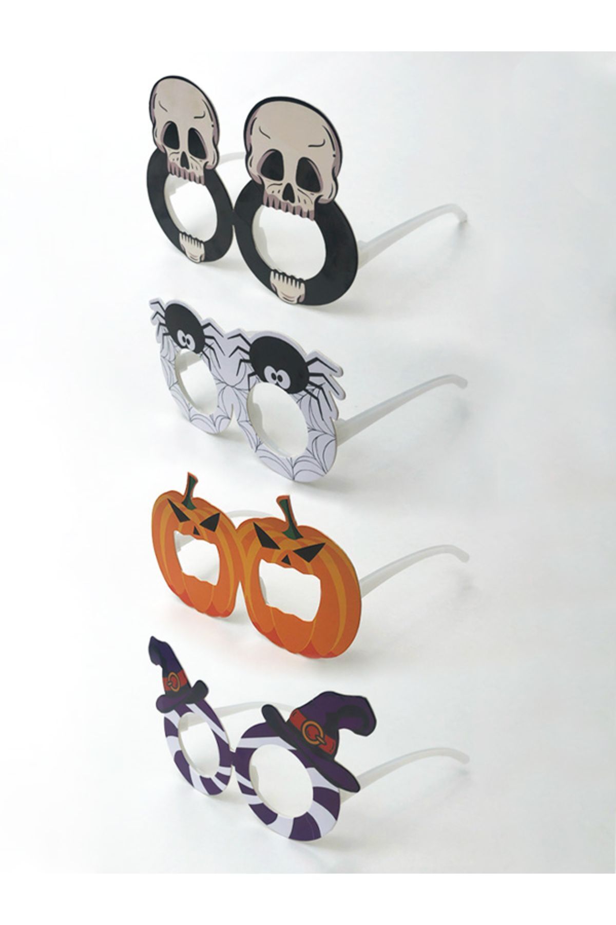 Parti Atölyesi Hallowen Tema Gözlük 8  Adet Cadılar Bayramı