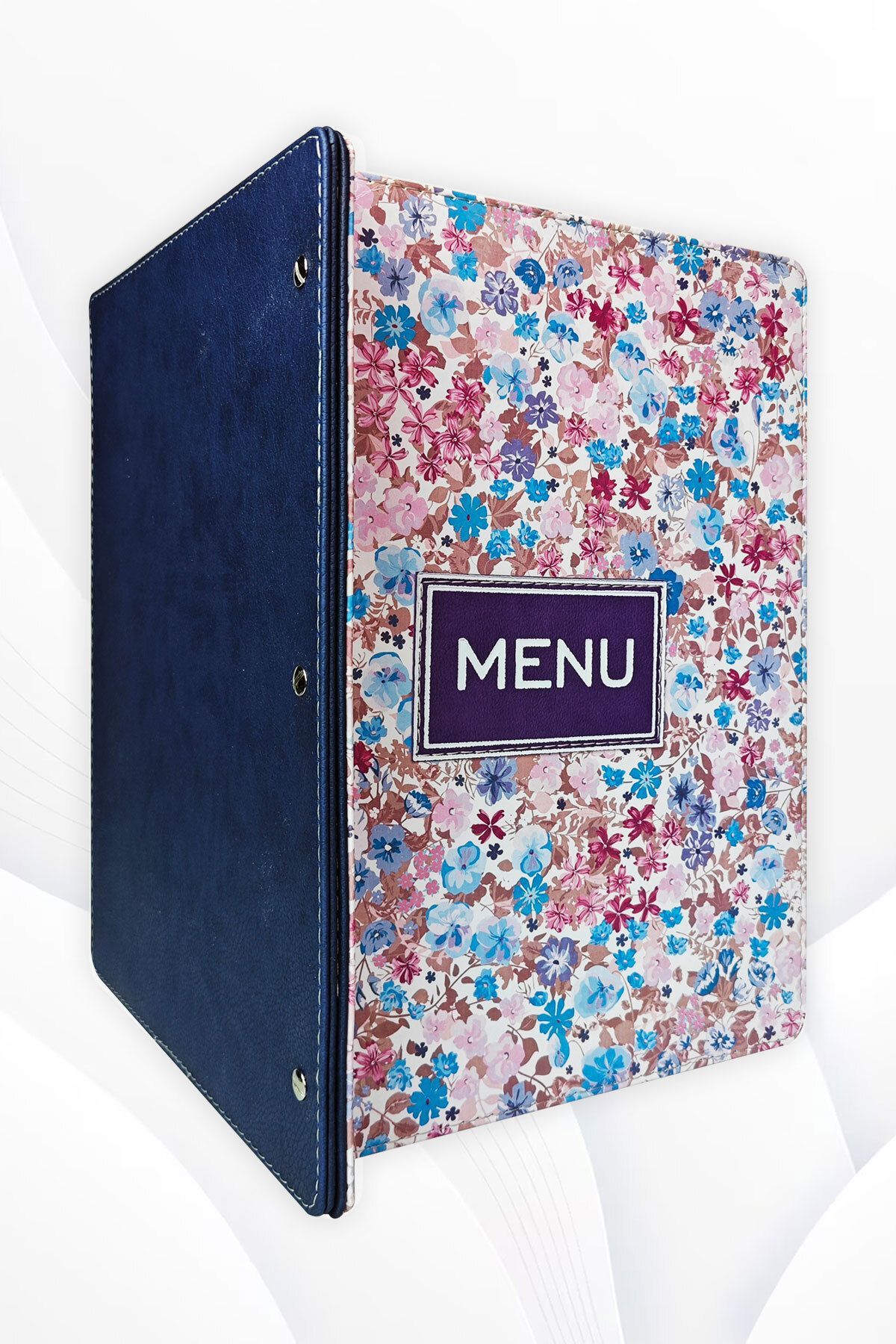 ankara menü-Asitatli Printed A4 Menu Container 3