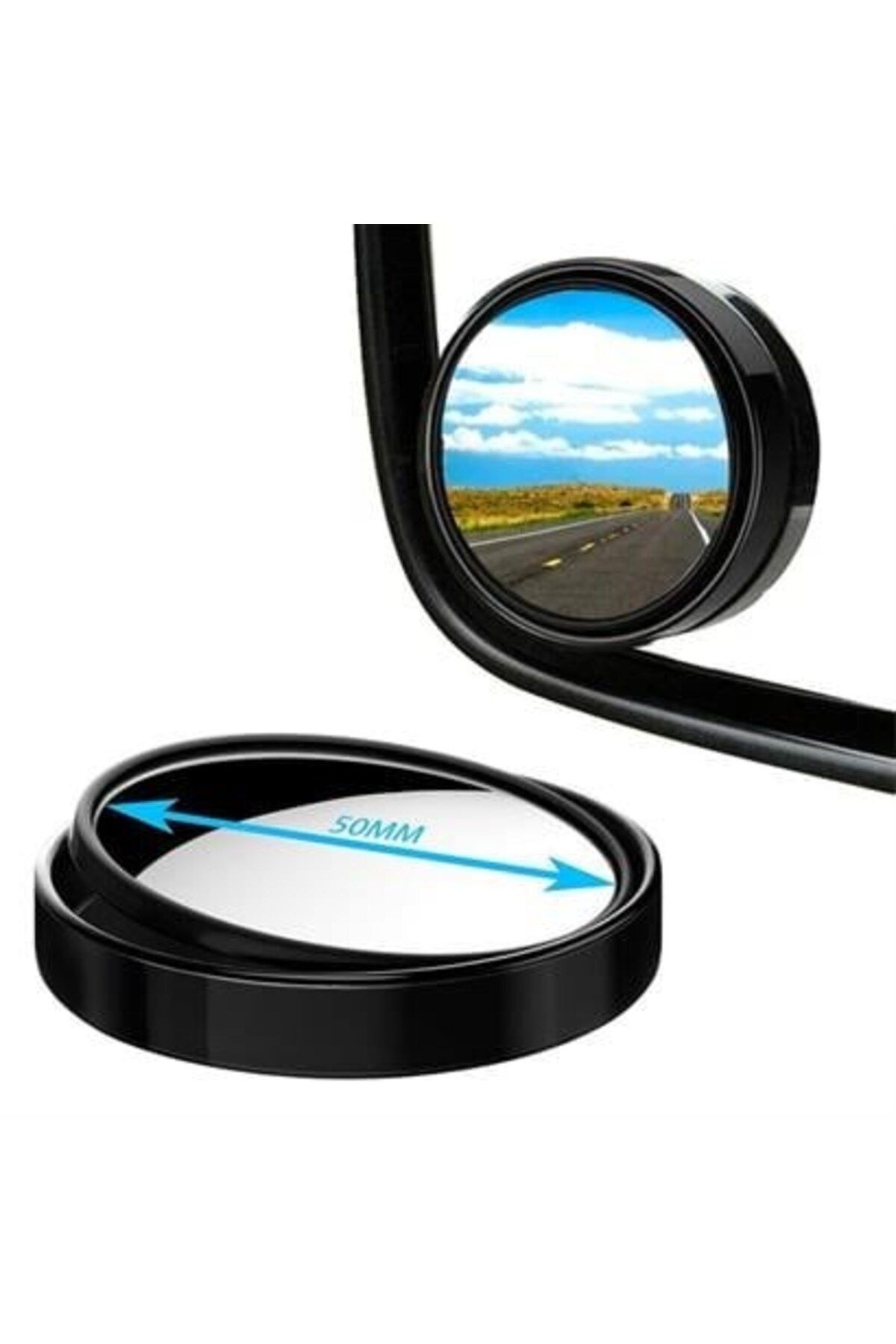 AlbiShoes-1 Pair of Automobile Rearview Mirror - Wide-Angle Vehicle Blind Spot 4