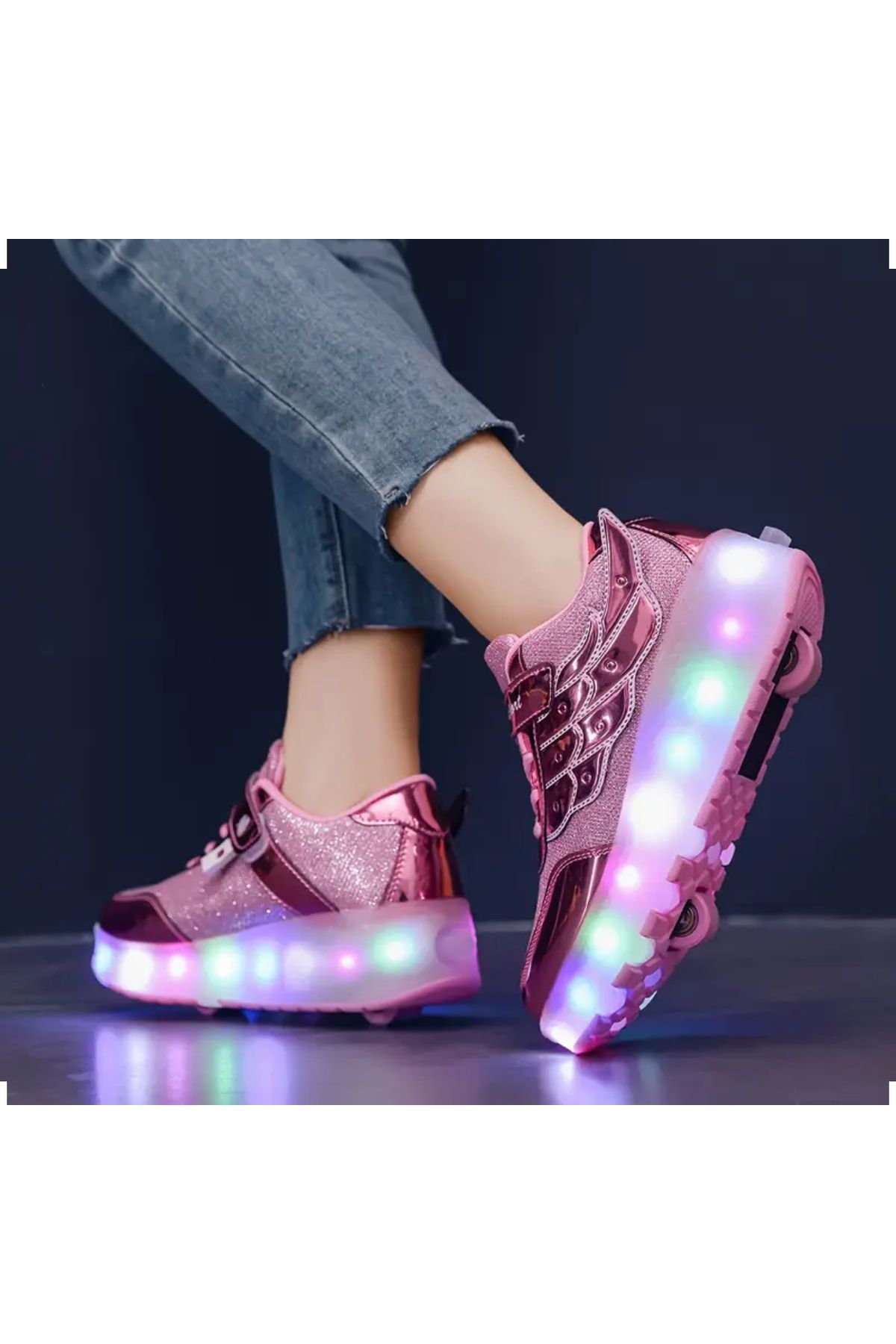اسکیت ها زنانه نور LED برای فن آوری تنفس مد خیابانی ایده آل است Yasee