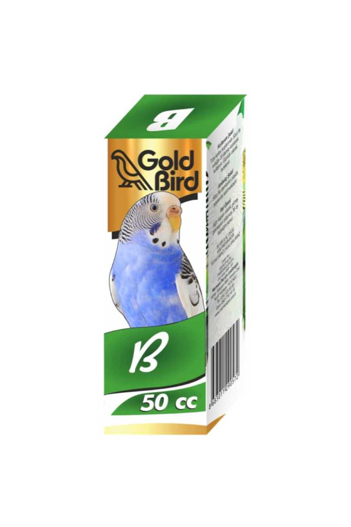 Gold Bird B Vitamin 50 cc Kafes Kuşları İçin Tüy Dökülmesini Önleyici Damla