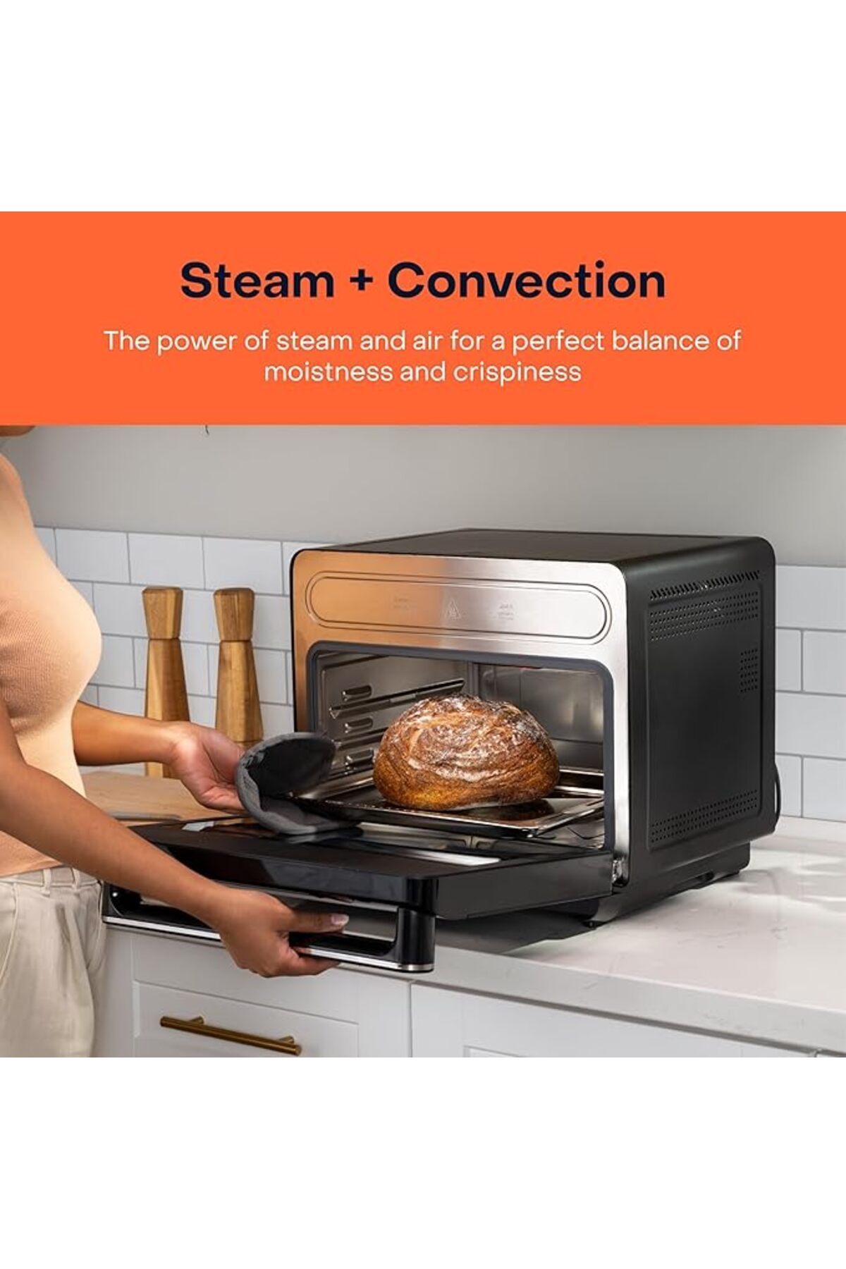 Nutricook-Steami Steam + Air Fryer Oven with 11-in-1 Functions (24L Capacity) - 1600 Watts 3