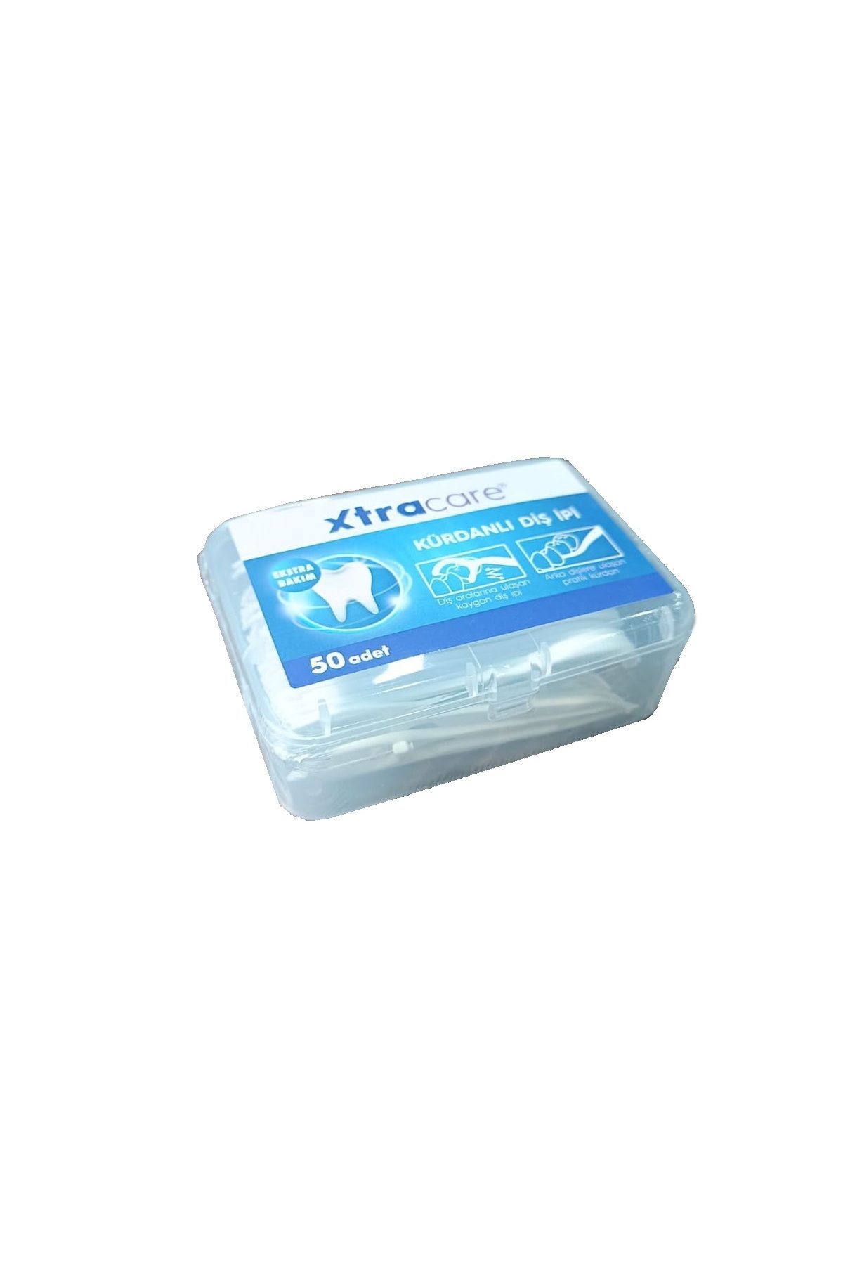 Xtracare Kürdanlı Diş ipi 50 li (1 Adet)