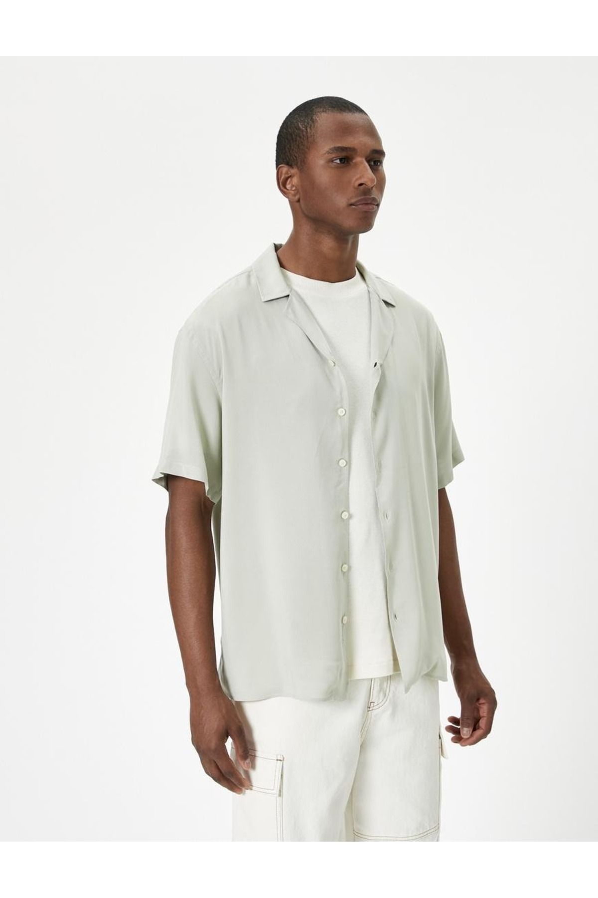 تیشرت مردانه بنفش کوتون | SS0000000039617 اورجینال - تصویر 3