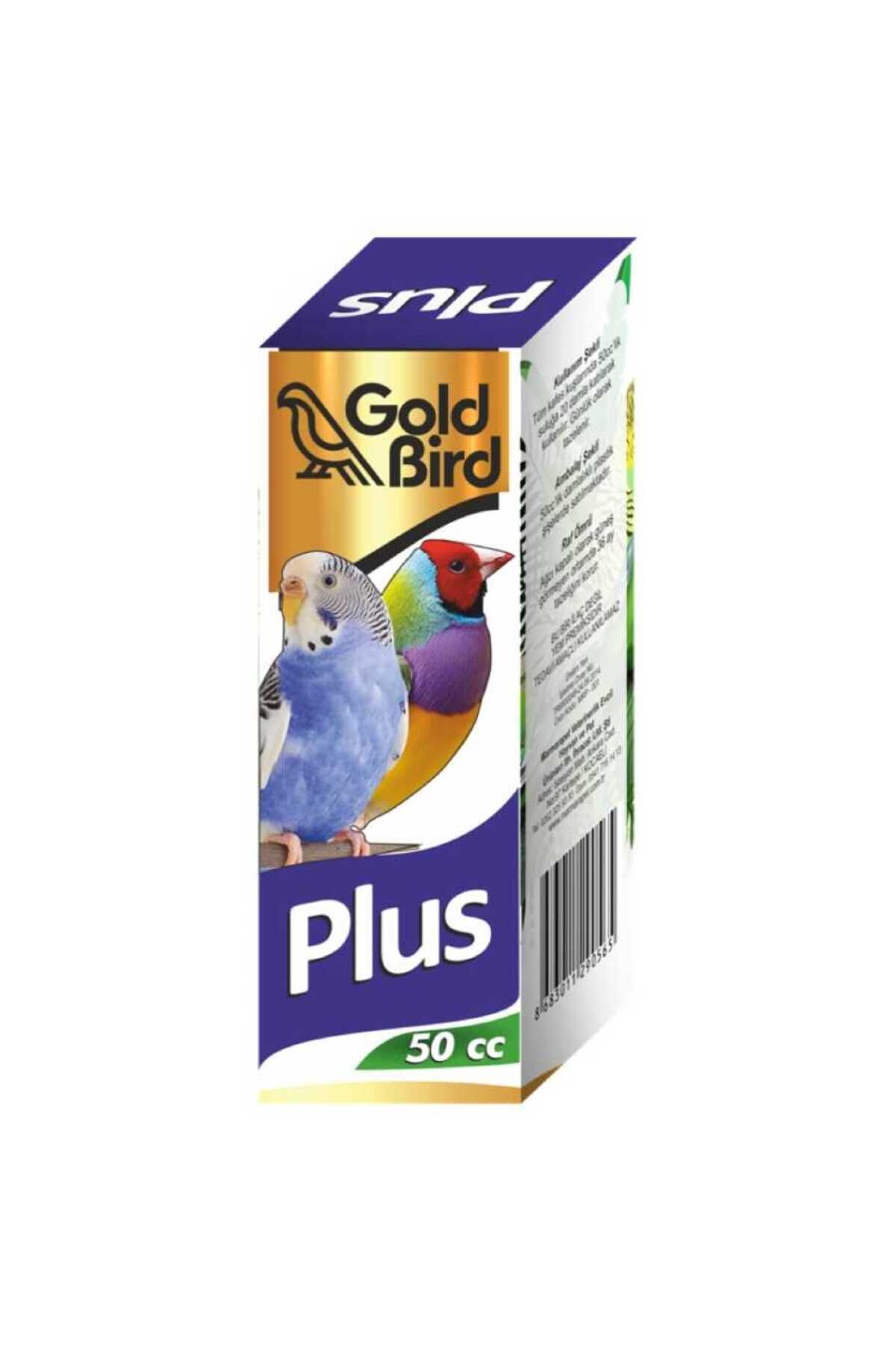 Gold Bird Plus 50 cc Kafes Kuşları İçin Multivitamin Plus Damla