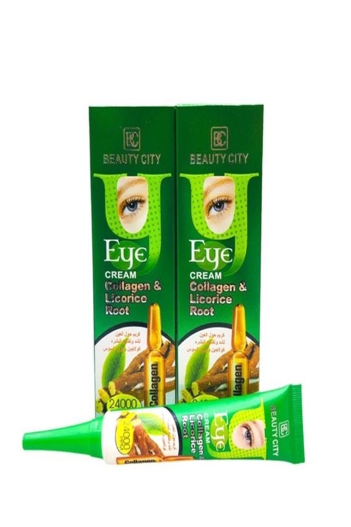 beautycity göz kremi kollajen ve meyan kökü