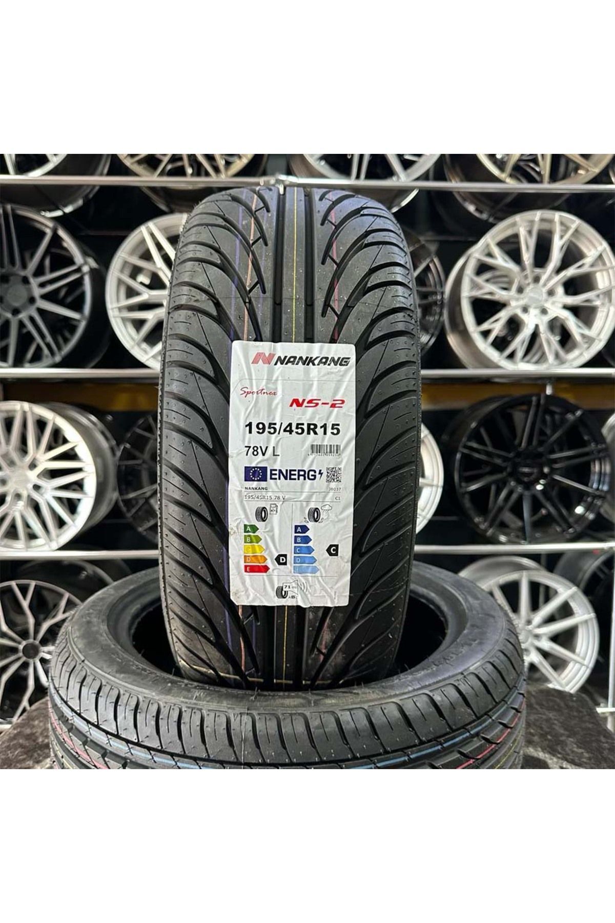 Nankang 195/45 R15 78V L Nankang NS-2 Yazlık Lastik 2024 Üretim (1
